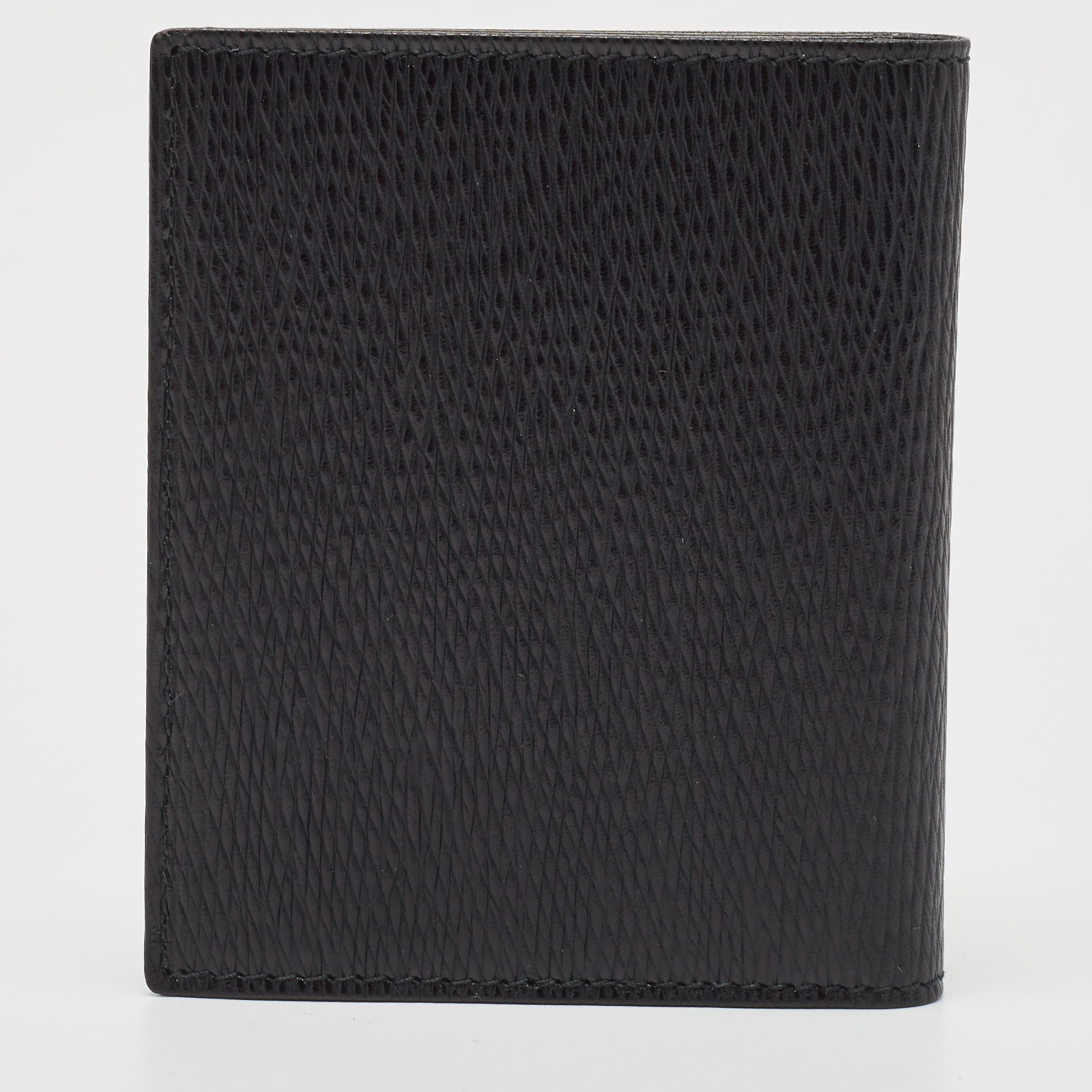 S.T. Dupont Black Leather Business Card Holder
