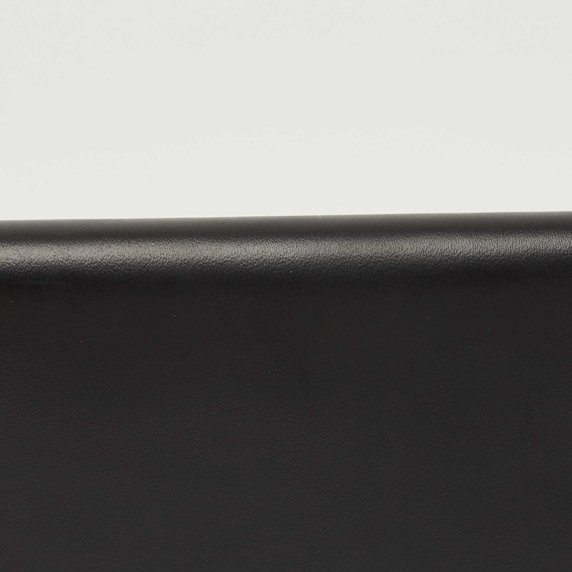 S.T. Dupont Black Leather Bi Fold Card Case