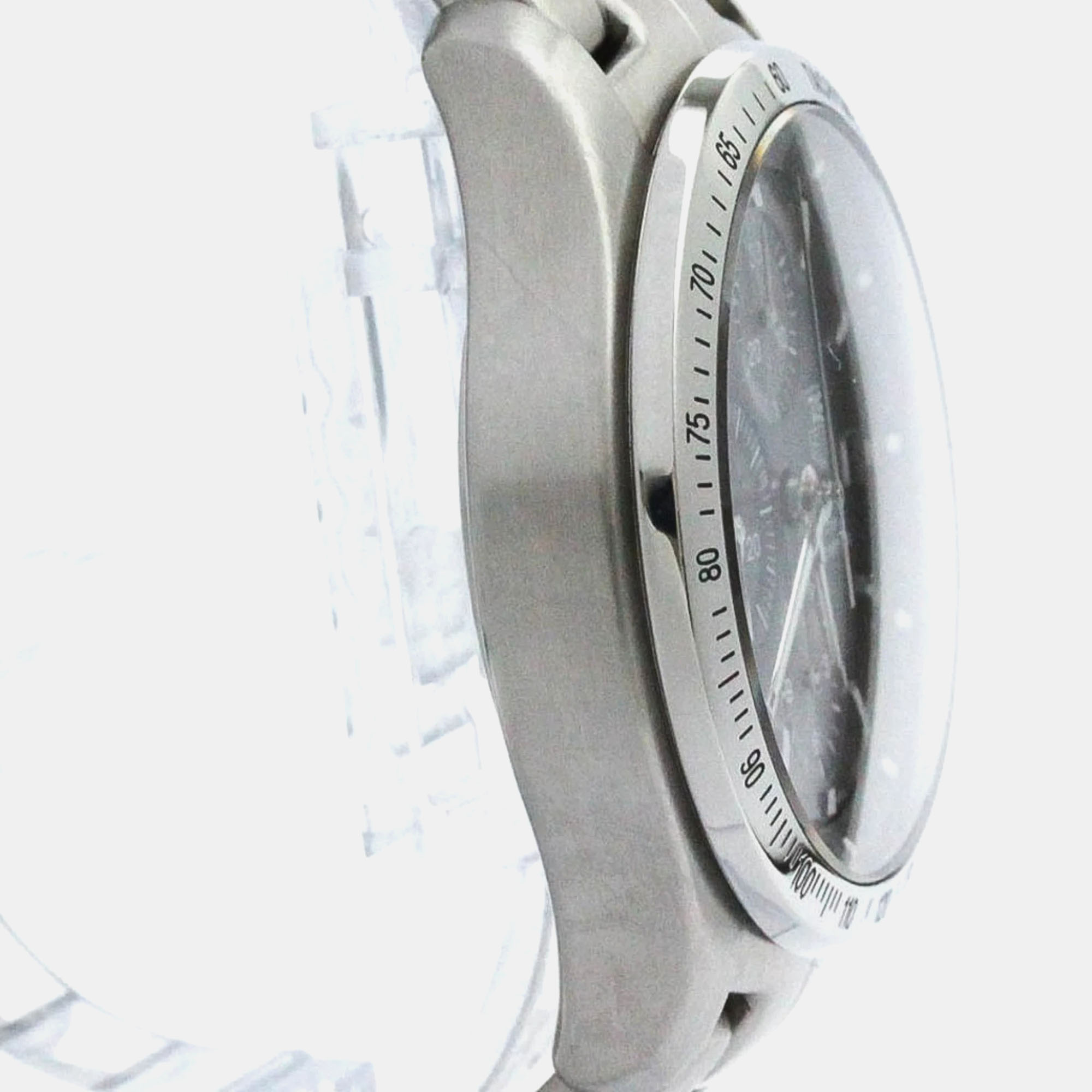 Tag Heuer Grey Stainless Steel Link CJF2115 Automatic Men's Wristwatch 42 Mm