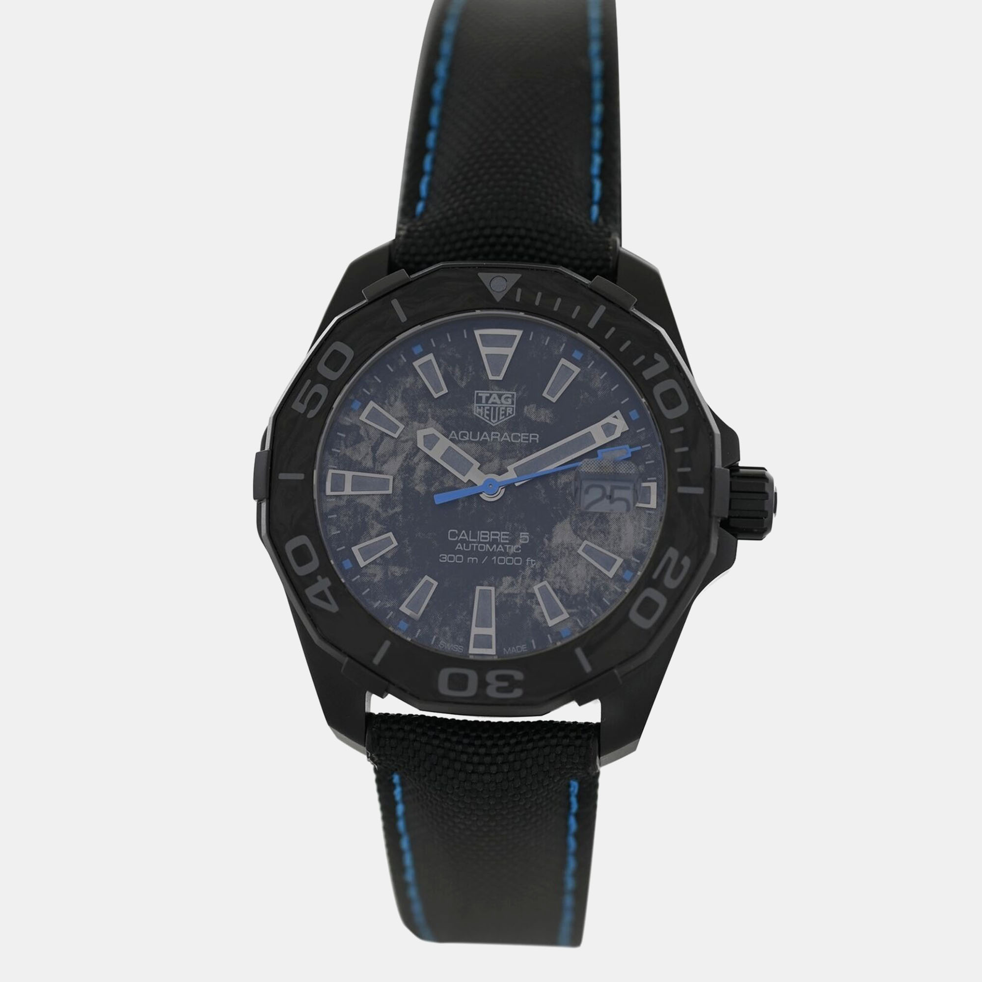 Tag Heuer Black Stainless Steel Aquaracer Calibre 5 WBD218C.FC6447 Automatic Men's Wristwatch
Tag Heuer Black Stainless Steel Aquaracer Calibre 5 WBD218C.FC6447 Automatic Men's Wristwatch