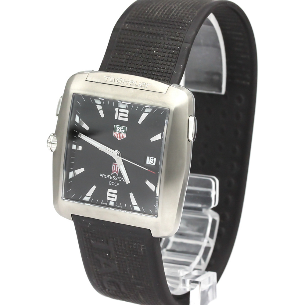 Tag Heuer Black Stainless Steel Professional WAE1110 Quartz Men's Wristwatch 36 MM
Tag Heuer Black Stainless Steel Professional WAE1110 Quartz Men's Wristwatch 36 MM