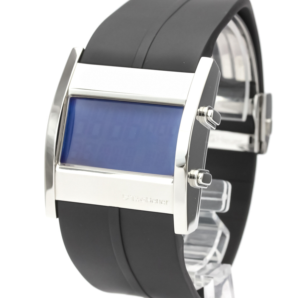 Tag Heuer Black Stainless Steel Microtimer CS111C Quartz Men's Wristwatch 38 MM
Tag Heuer Black Stainless Steel Microtimer CS111C Quartz Men's Wristwatch 38 MM