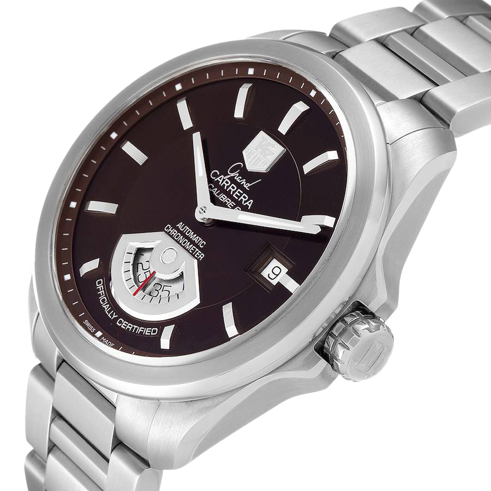 Tag Heuer Black Stainless Steel Carrera Automatic WAV511C Men's Wristwatch 40 MM
Tag Heuer Black Stainless Steel Carrera Automatic WAV511C Men's Wristwatch 40 MM