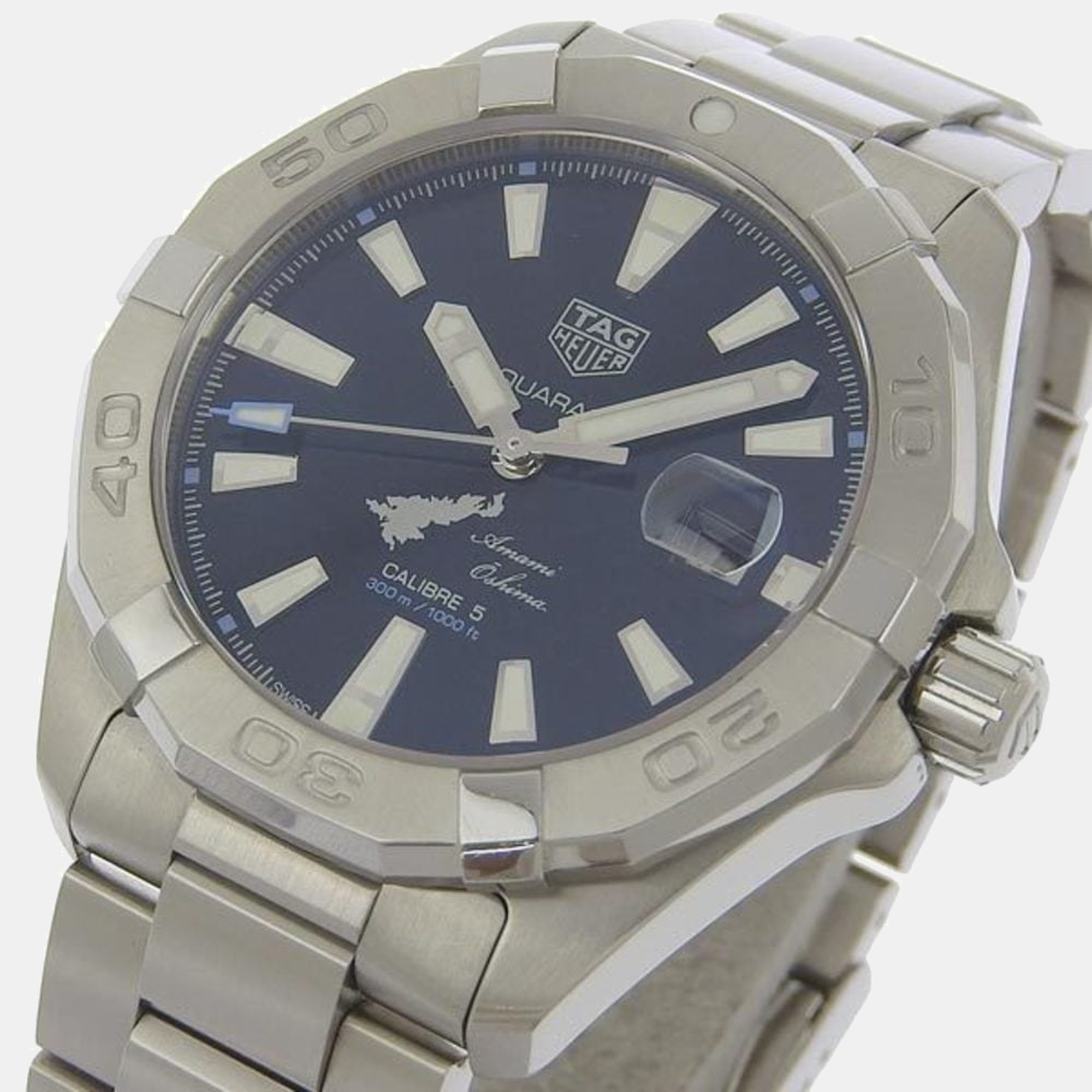 Tag Heuer Navy Blue Stainless Steel Aquaracer WBD2117 Automatic Men's Wristwatch
Tag Heuer Navy Blue Stainless Steel Aquaracer WBD2117 Automatic Men's Wristwatch