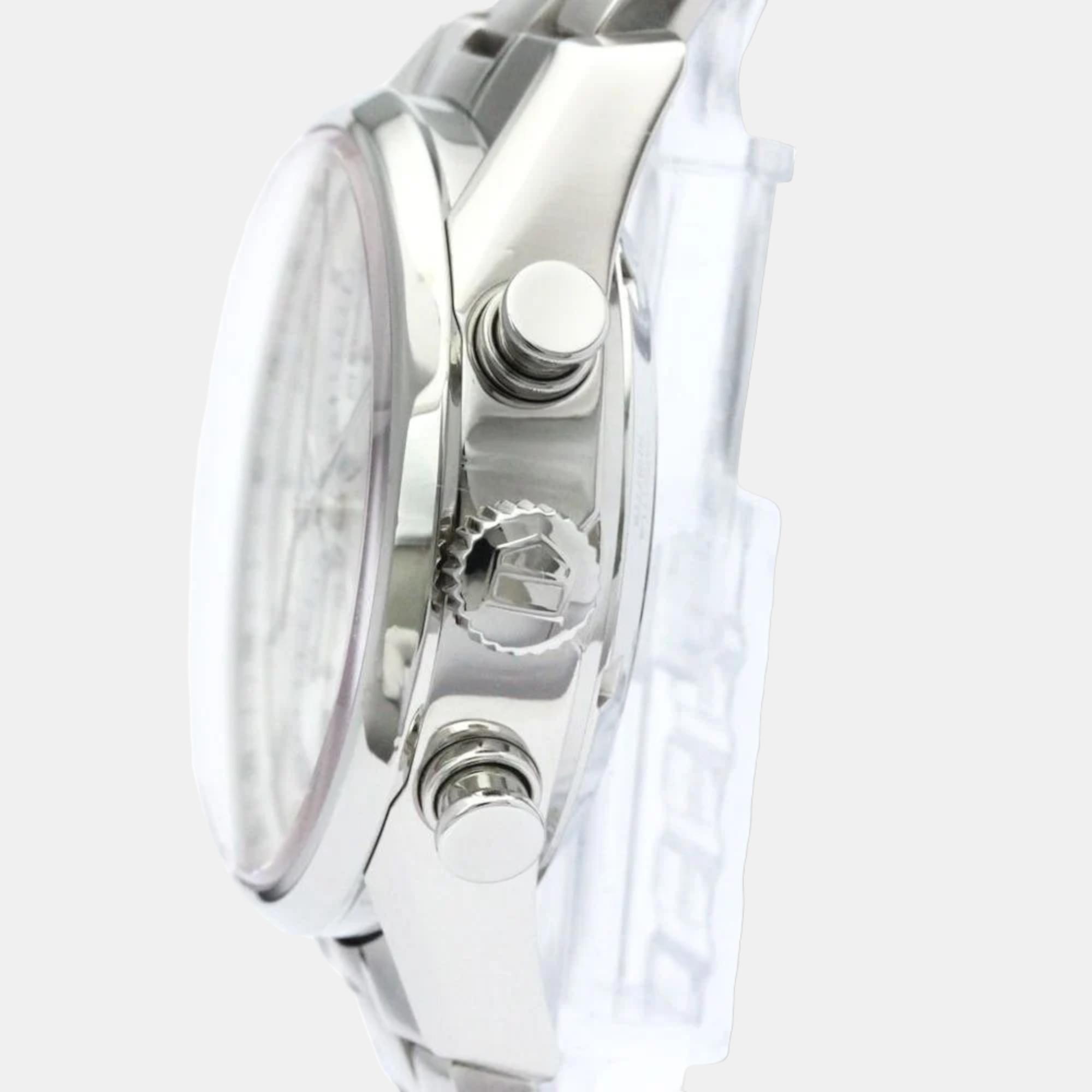 Tag Heuer Silver Stainless Steel Carrera CAR2111 Automatic Men's Wristwatch 41 mm
Tag Heuer Silver Stainless Steel Carrera CAR2111 Automatic Men's Wristwatch 41 mm