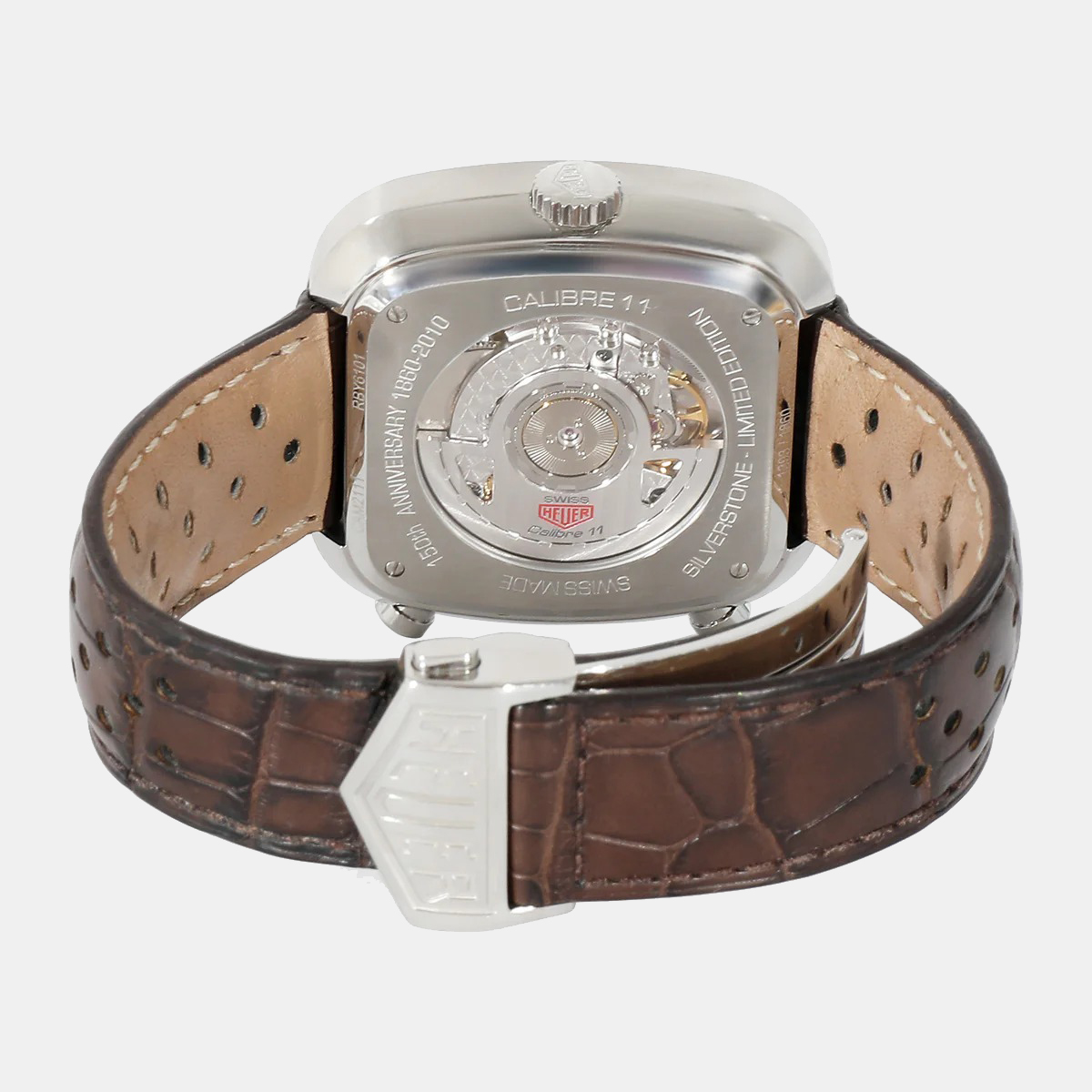 Tag Heuer Brown Stainless Steel Silverstone CAM2111.FC6259 Automatic Men's Wristwatch 42 mm
Tag Heuer Brown Stainless Steel Silverstone CAM2111.FC6259 Automatic Men's Wristwatch 42 mm