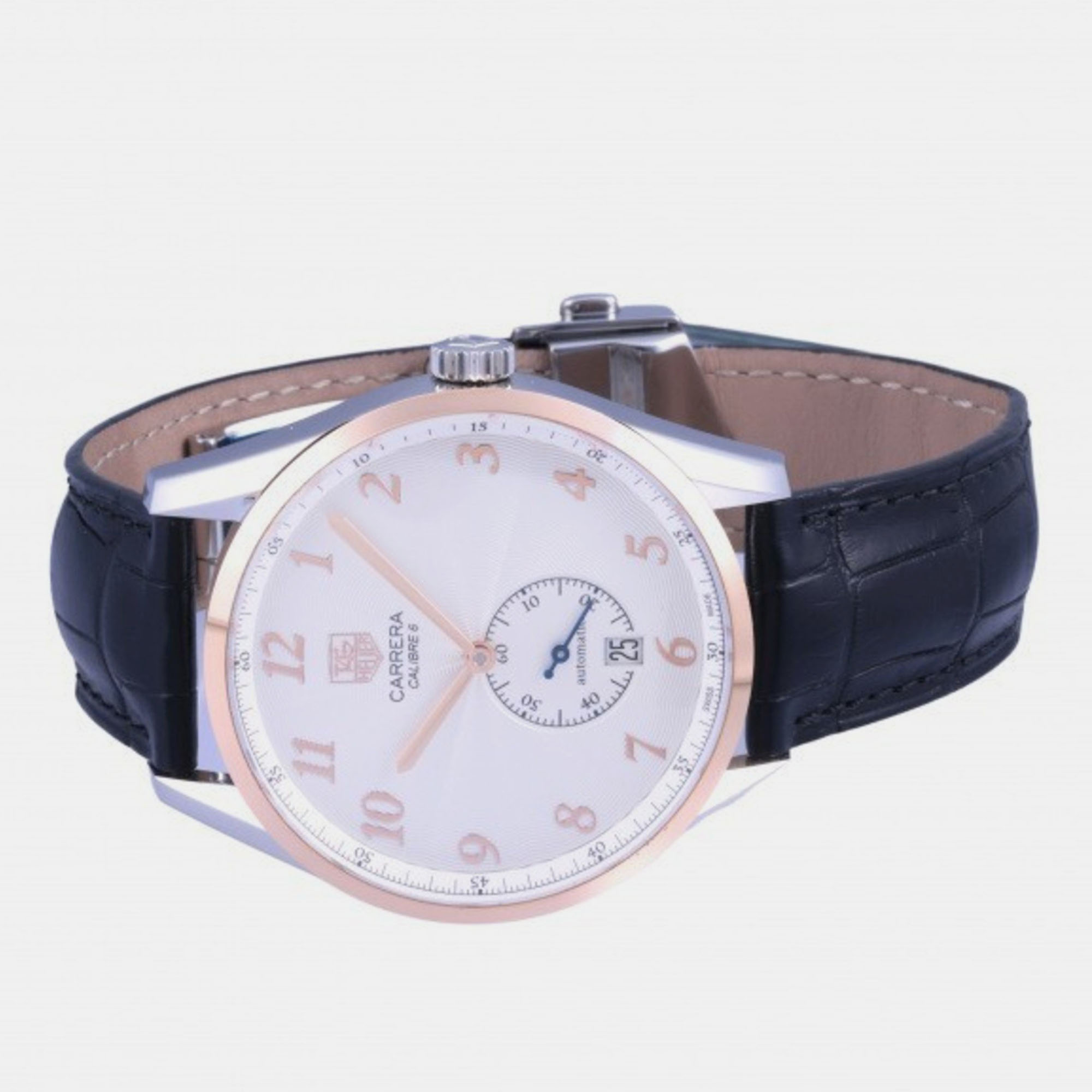 Tag Heuer Silver Stainless Steel Carrera WAS2151.FC6180 Automatic Men's Wristwatch 38.5 mm
Tag Heuer Silver Stainless Steel Carrera WAS2151.FC6180 Automatic Men's Wristwatch 38.5 mm
