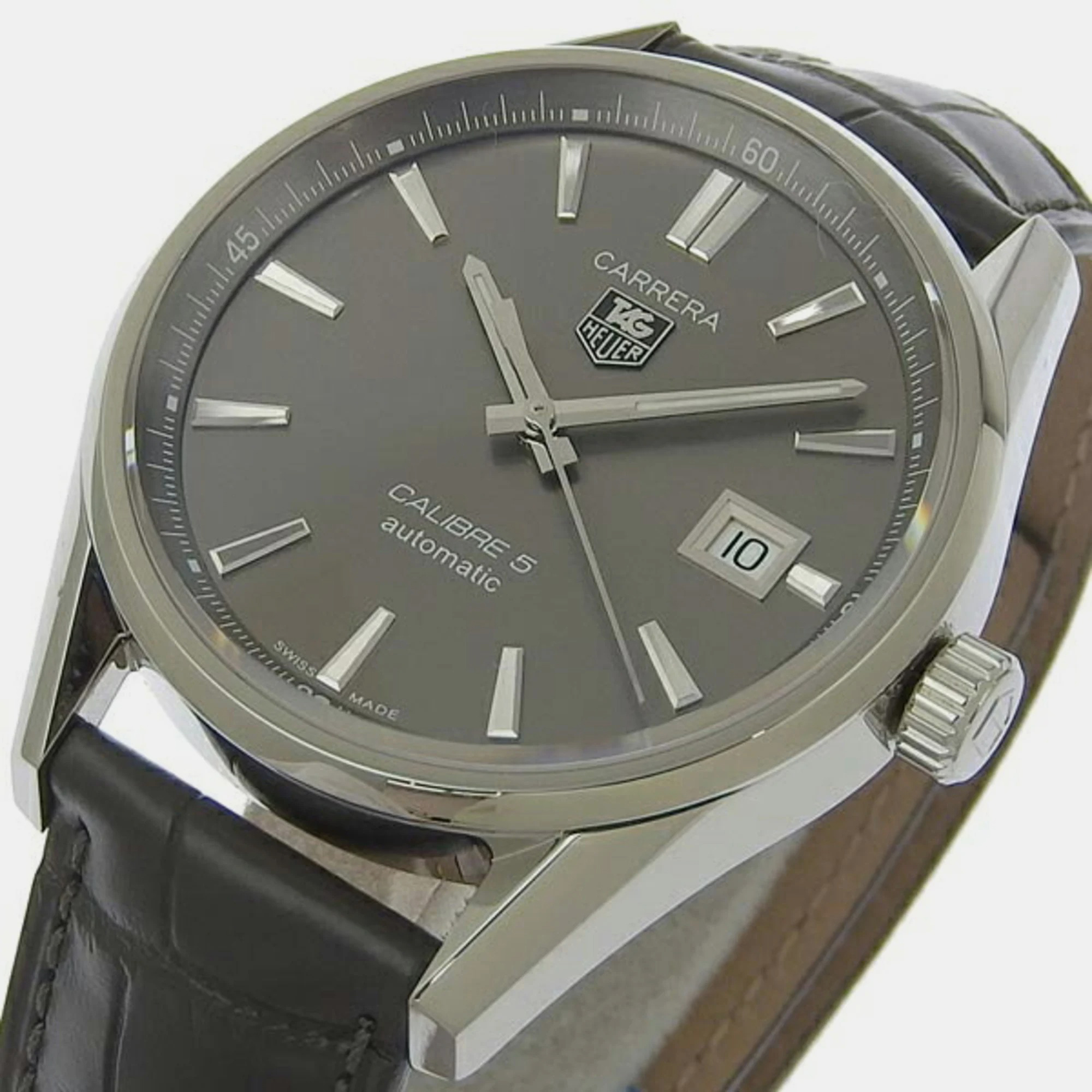 Tag Heuer Grey Stainless Steel Carrera WAR211C Automatic Men's Wristwatch 39 mm
Tag Heuer Grey Stainless Steel Carrera WAR211C Automatic Men's Wristwatch 39 mm