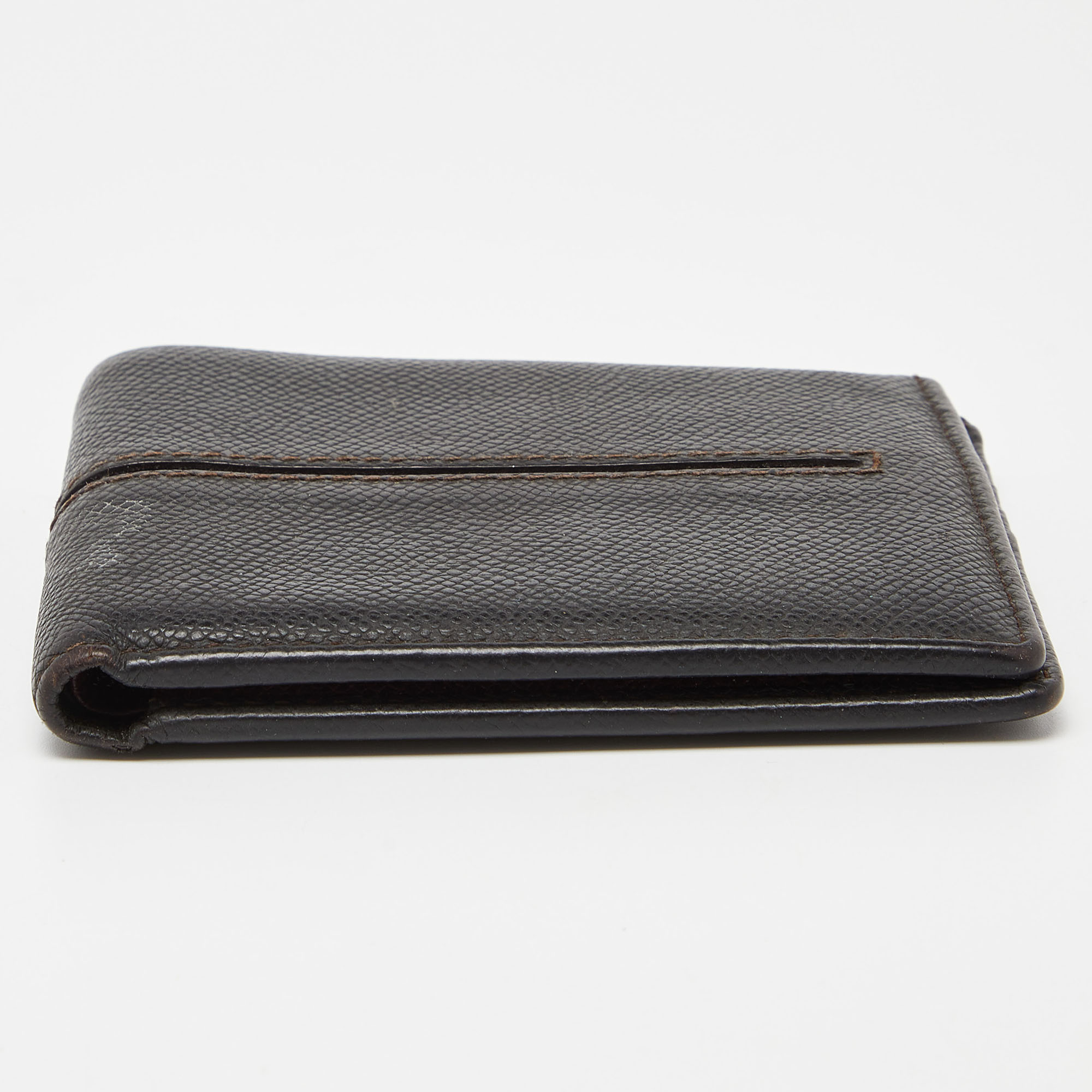 Tod's Brown Leather Bifold Wallet