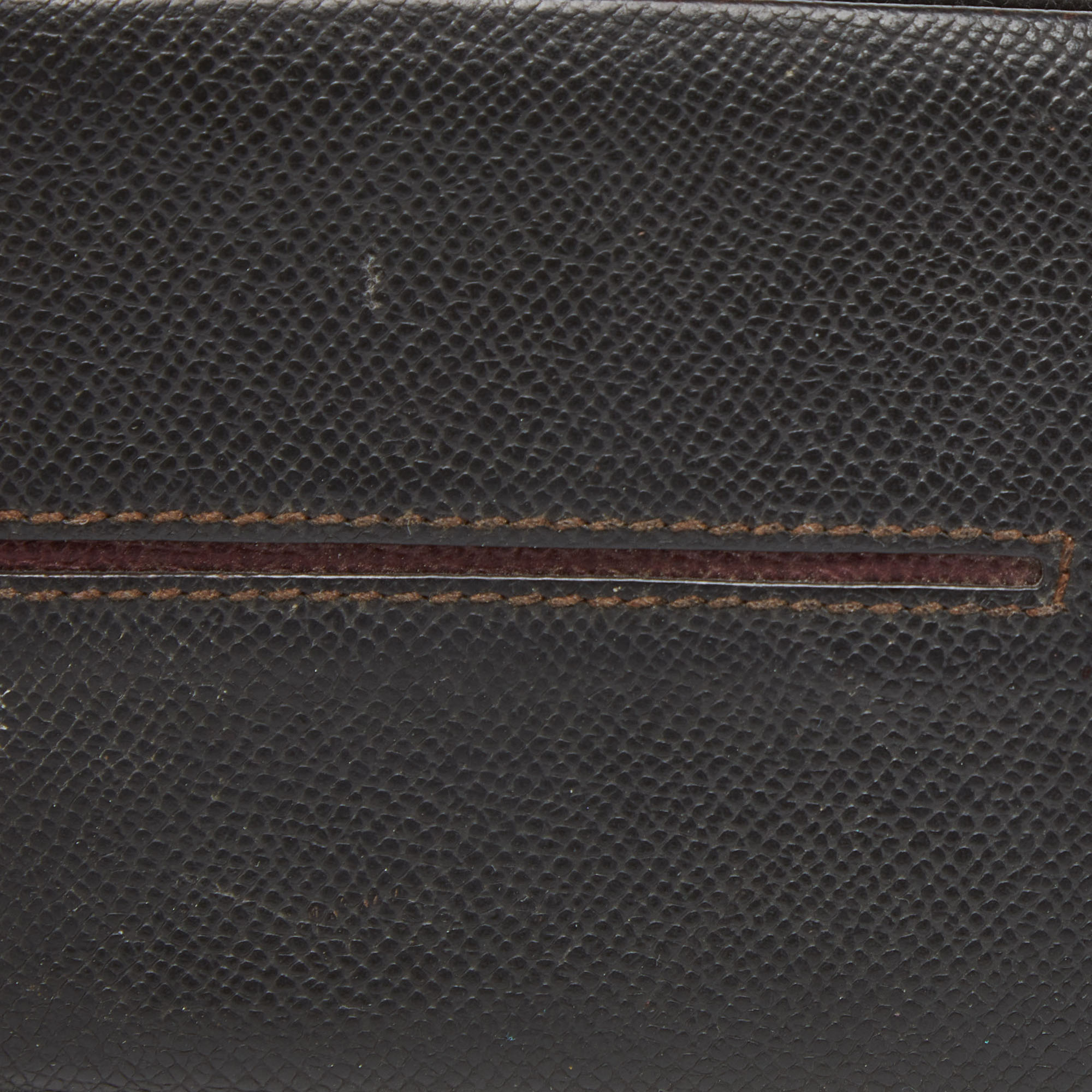 Tod's Brown Leather Bifold Wallet