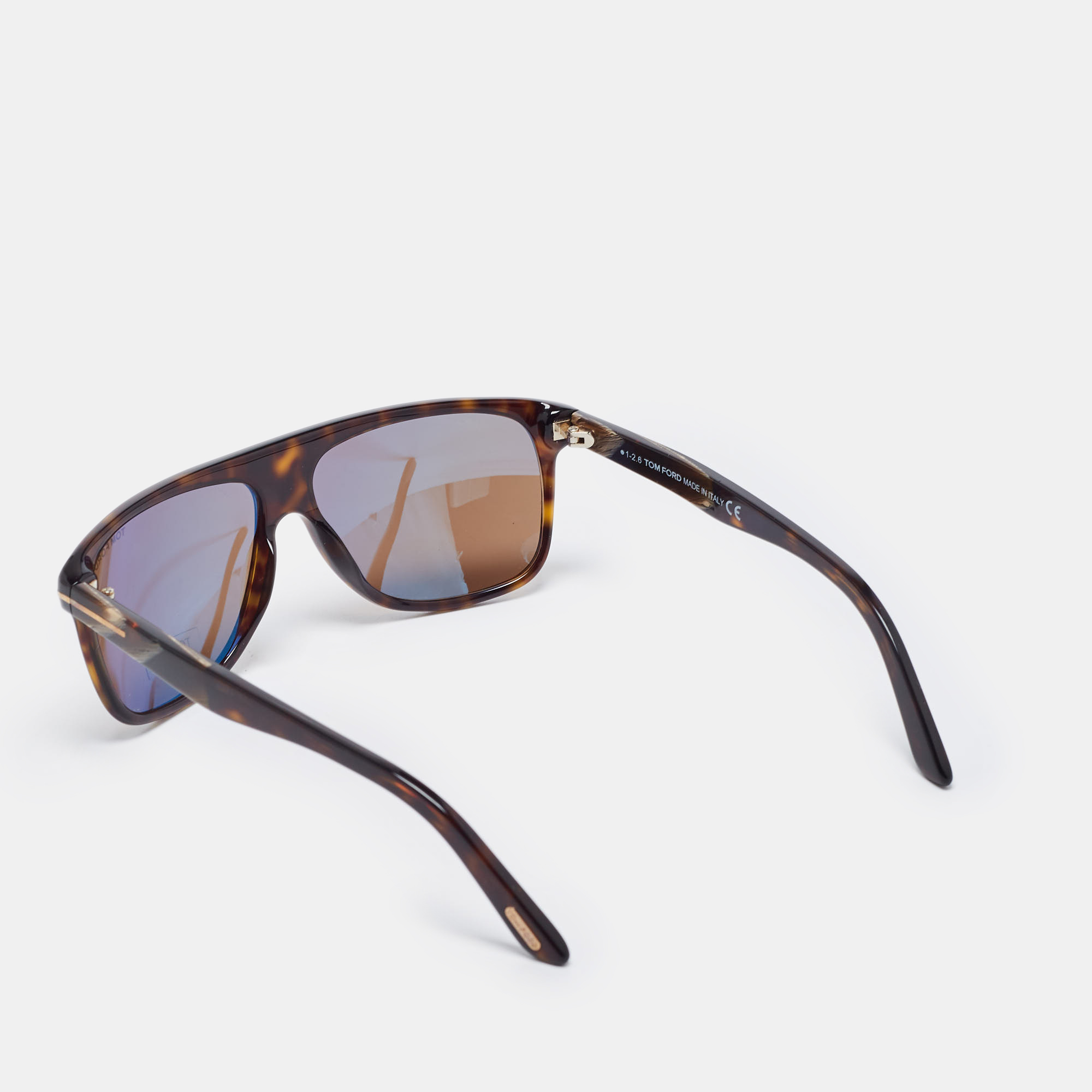 Tom Ford Brown Gradient TP501 Square Sunglasses