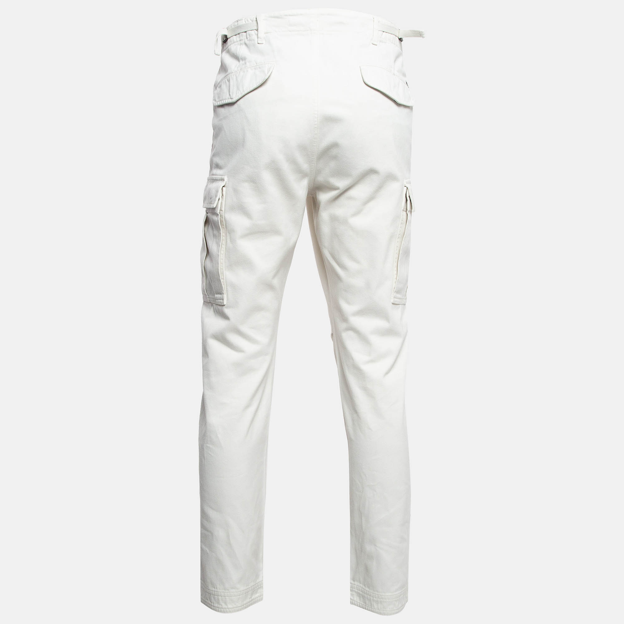 Tom Ford White Cargo Pants XL