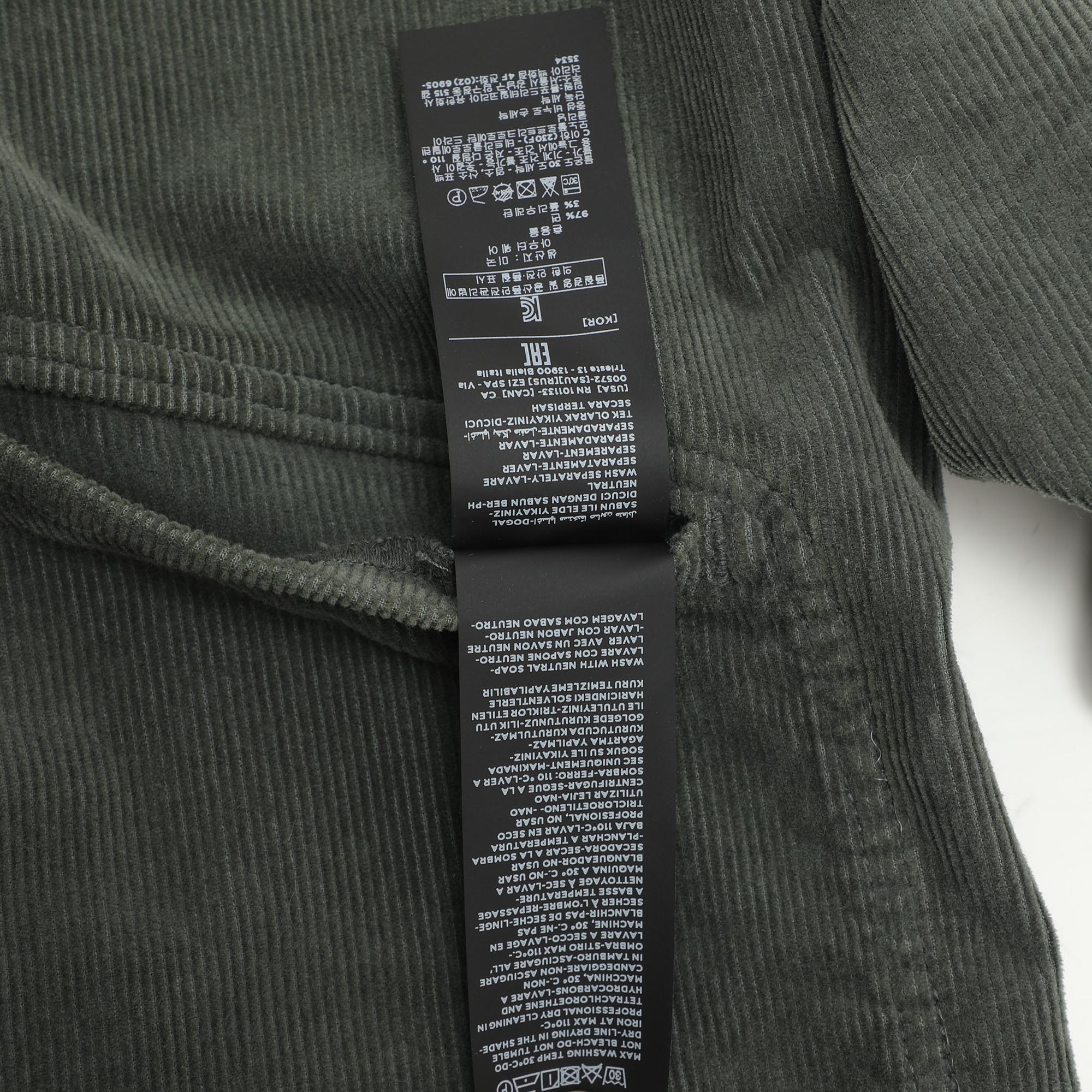 Tom Ford Green Corduroy Jacket L