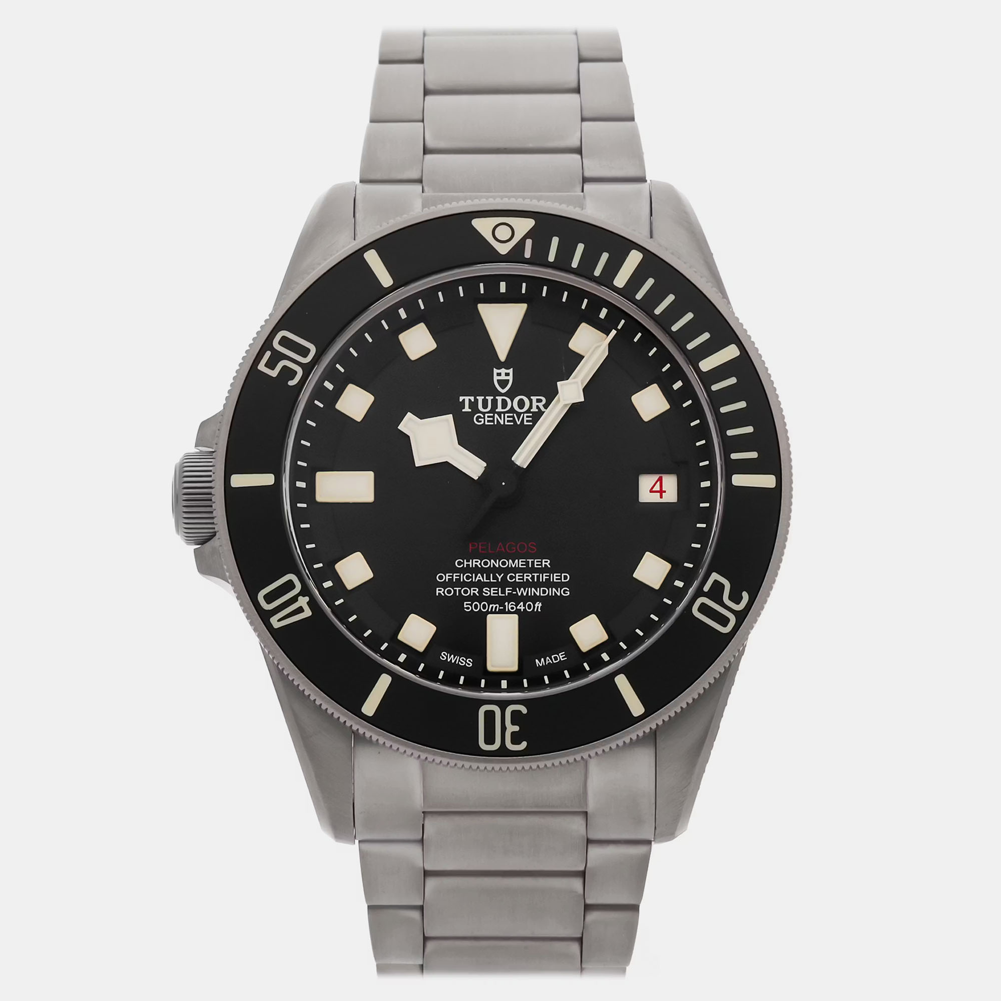Pre-Owned Tudor Pelagos LHD 25610TN 42 mm, Black
Pre-Owned Tudor Pelagos LHD 25610TN 42 mm, Black