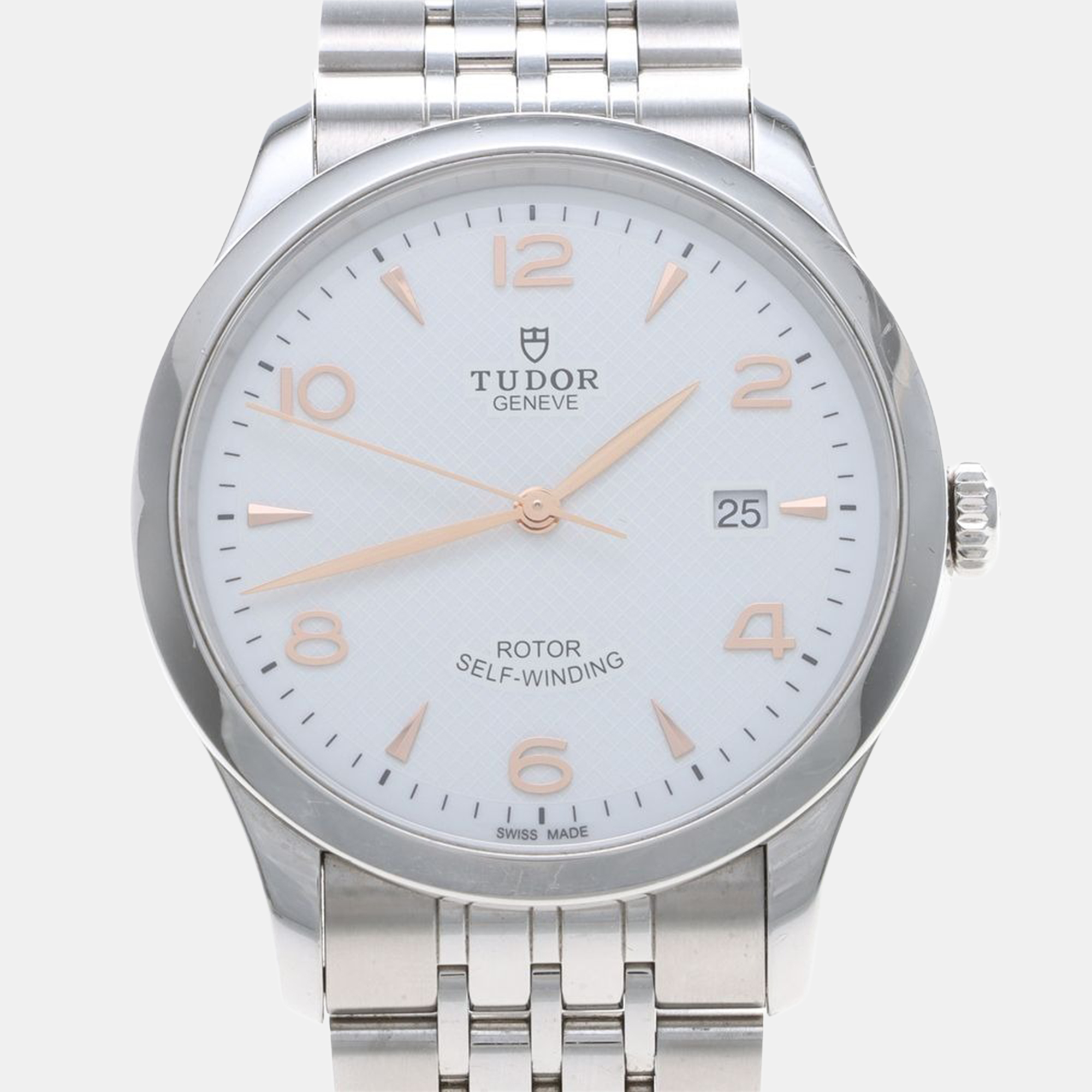 Tudor 1926 91650 Automatic White Stainless Steel Men's Wristwatch
Tudor 1926 91650 Automatic White Stainless Steel Men's Wristwatch