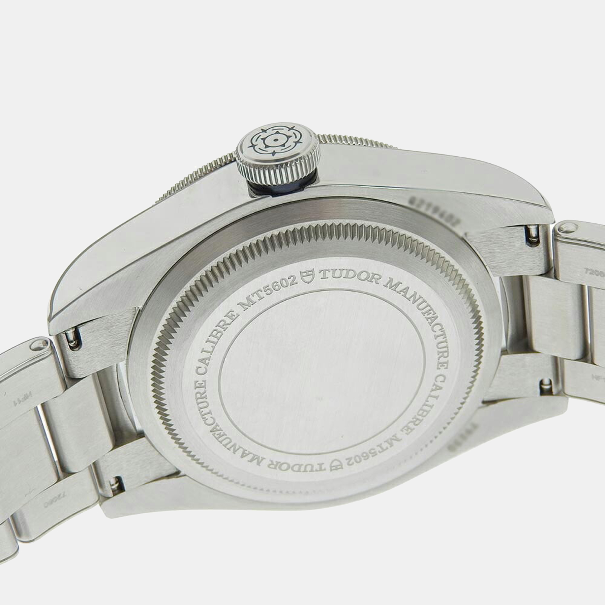 Tudor Black Stainless Steel Heritage 79230B Automatic Men's Wristwatch 41 Mm
