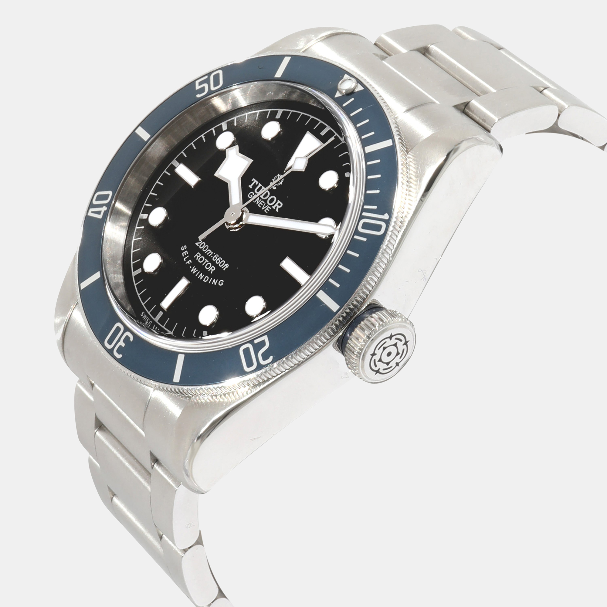 Tudor Blue Stainless Steel Black Bay 79220B Automatic Men's Wristwatch 41 mm
Tudor Blue Stainless Steel Black Bay 79220B Automatic Men's Wristwatch 41 mm