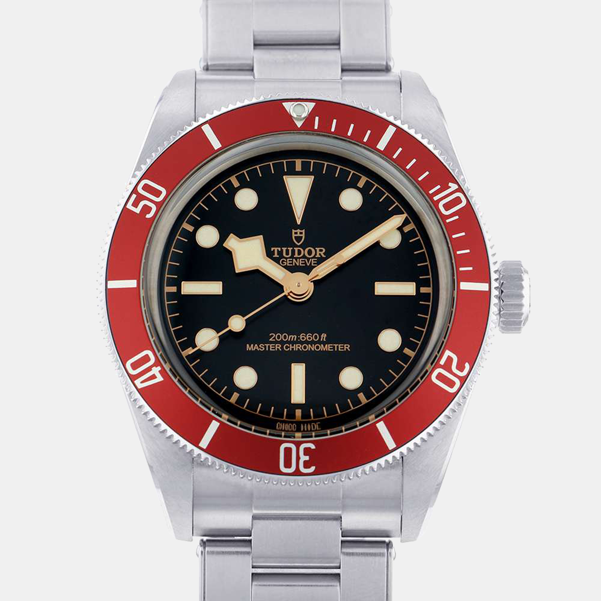 Tudor Black Stainless Steel Black Bay 7941A1A0RU-0001 Men's Wristwatch 41 Mm