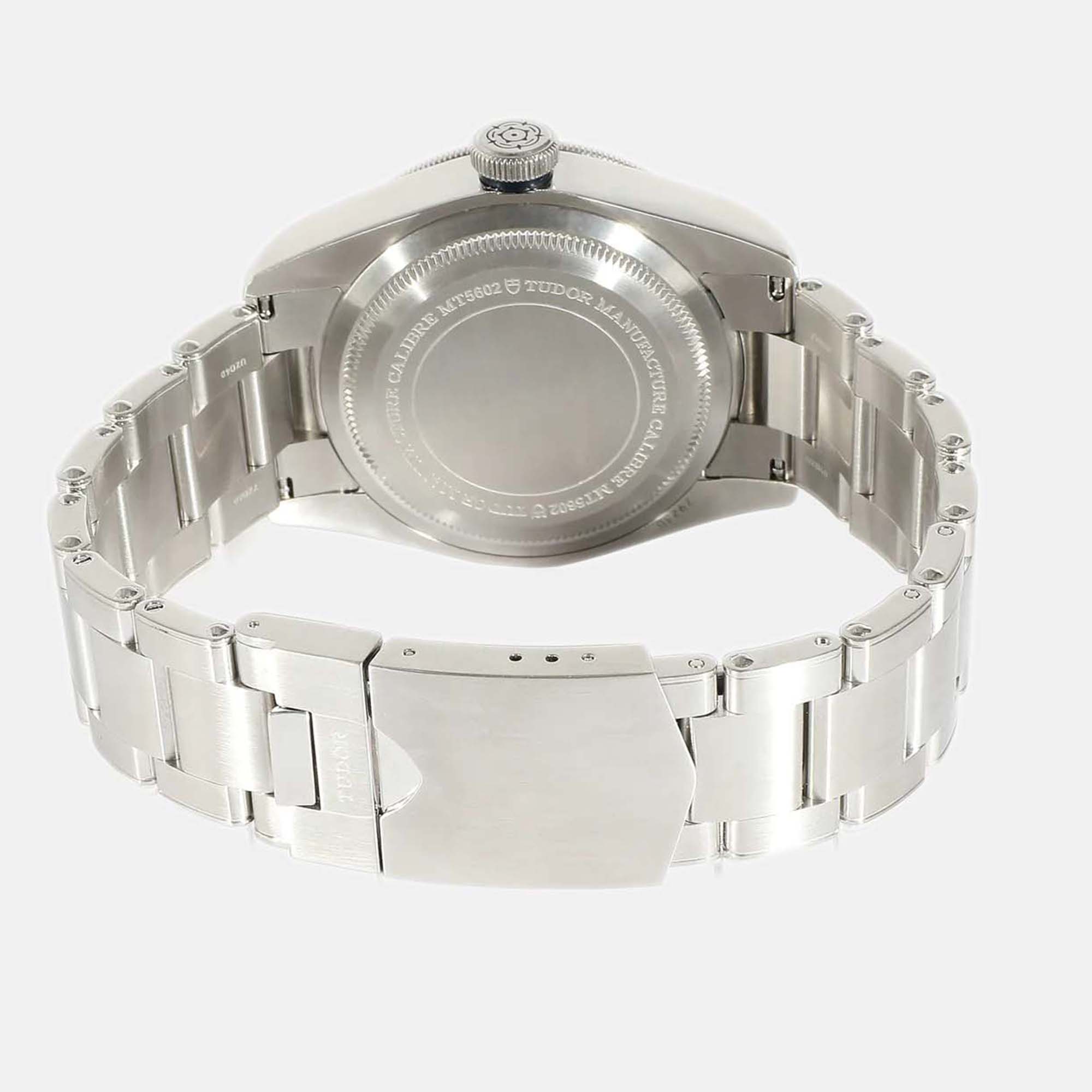 Tudor Black Stainless Steel Black Bay 79230B Automatic Men's Wristwatch 41 Mm
