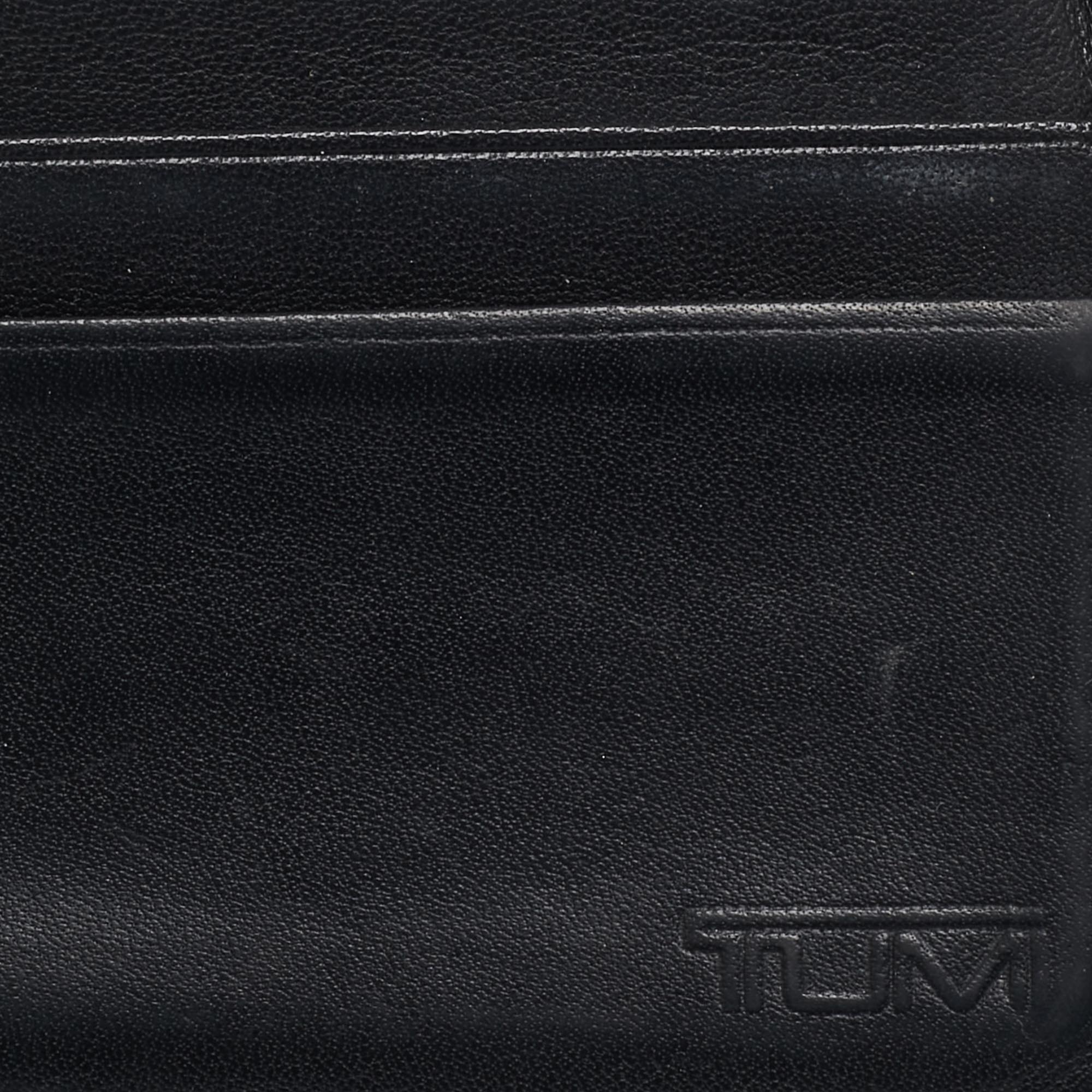 TUMI Black Leather Card Holder