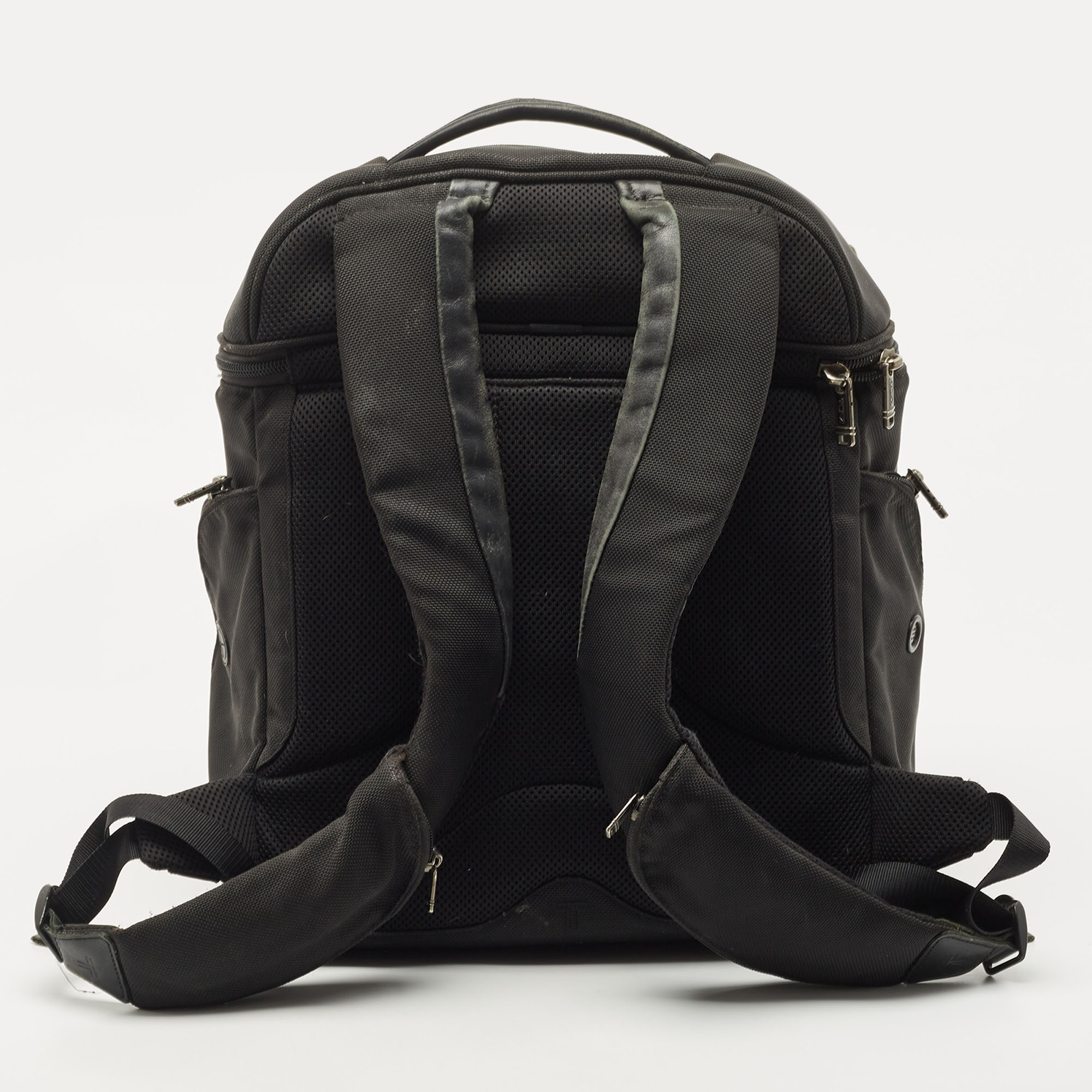 TUMI Black Nylon Backpack