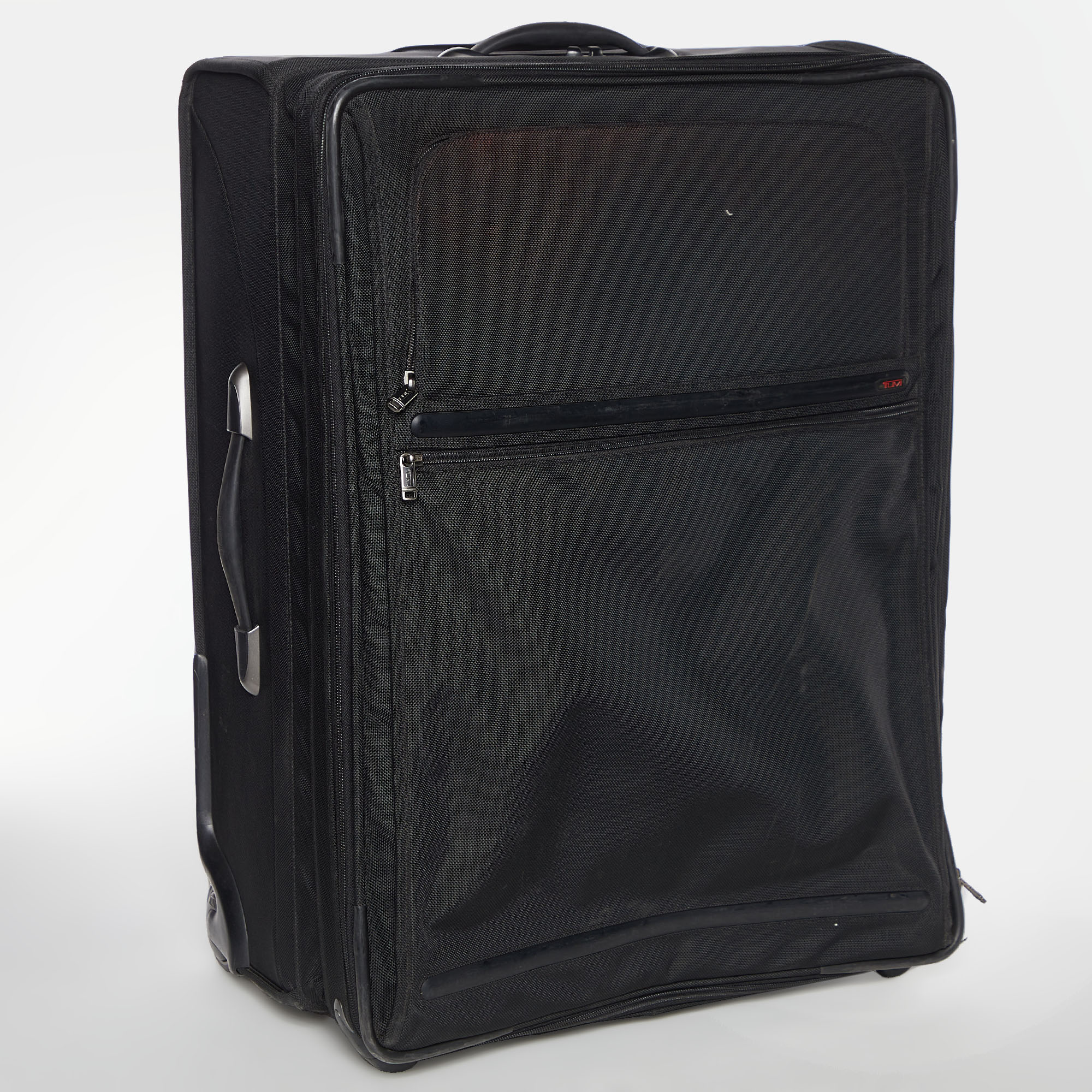 TUMI Black NylonTumi Frequent Expandable Traveler Suitcase Suitcase