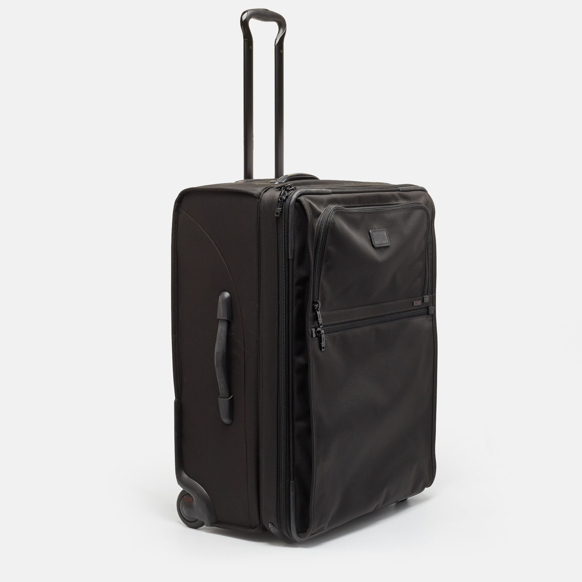 TUMI Black Ballistic Nylon 2 Wheeled Expandable Trip Luggage