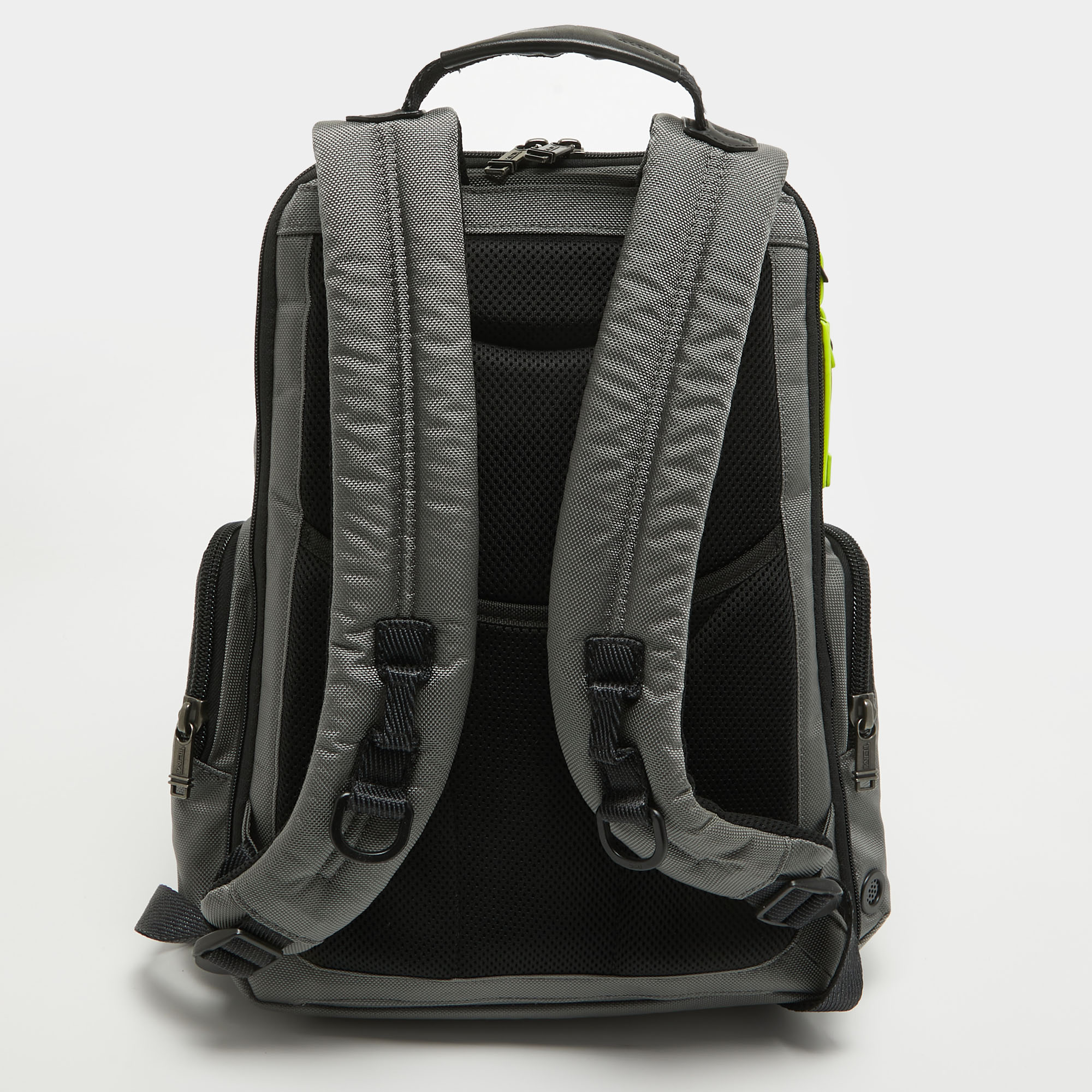 TUMI Grey/Black Nylon Alpha Bravo Nellis Backpack