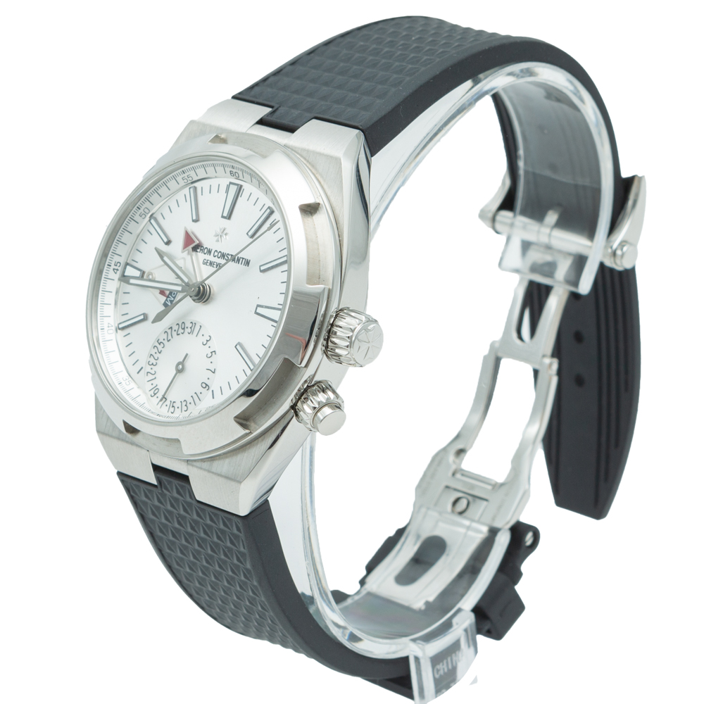 Vacheron Constantin Overseas Silver Dial Stainless Steel Men's Watch, White
Vacheron Constantin Overseas Silver Dial Stainless Steel Men's Watch, White