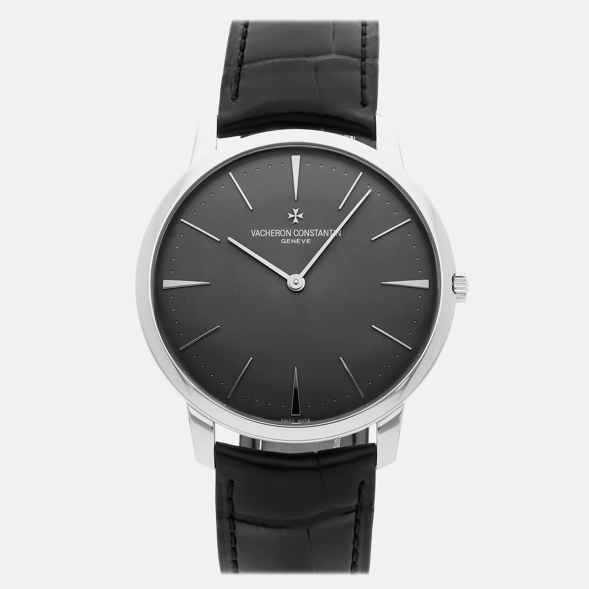 Pre-Owned Vacheron Constantin Patrimony Grand Taille 81180/000P-9539, Grey
Pre-Owned Vacheron Constantin Patrimony Grand Taille 81180/000P-9539, Grey