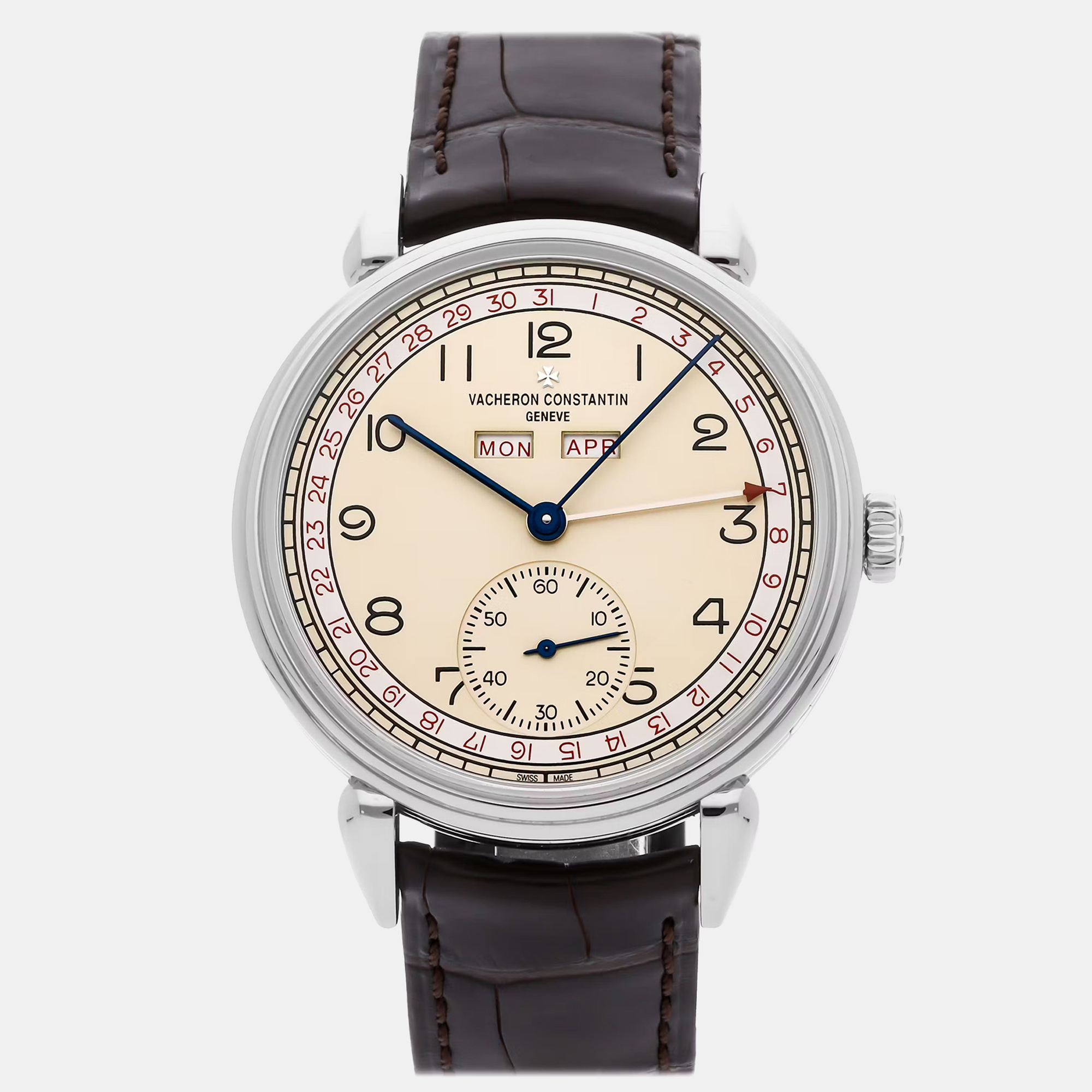 Pre-Owned Vacheron Constantin Historiques Triple Calendrier 1942 3110V/000A-B425, Yellow
Pre-Owned Vacheron Constantin Historiques Triple Calendrier 1942 3110V/000A-B425, Yellow