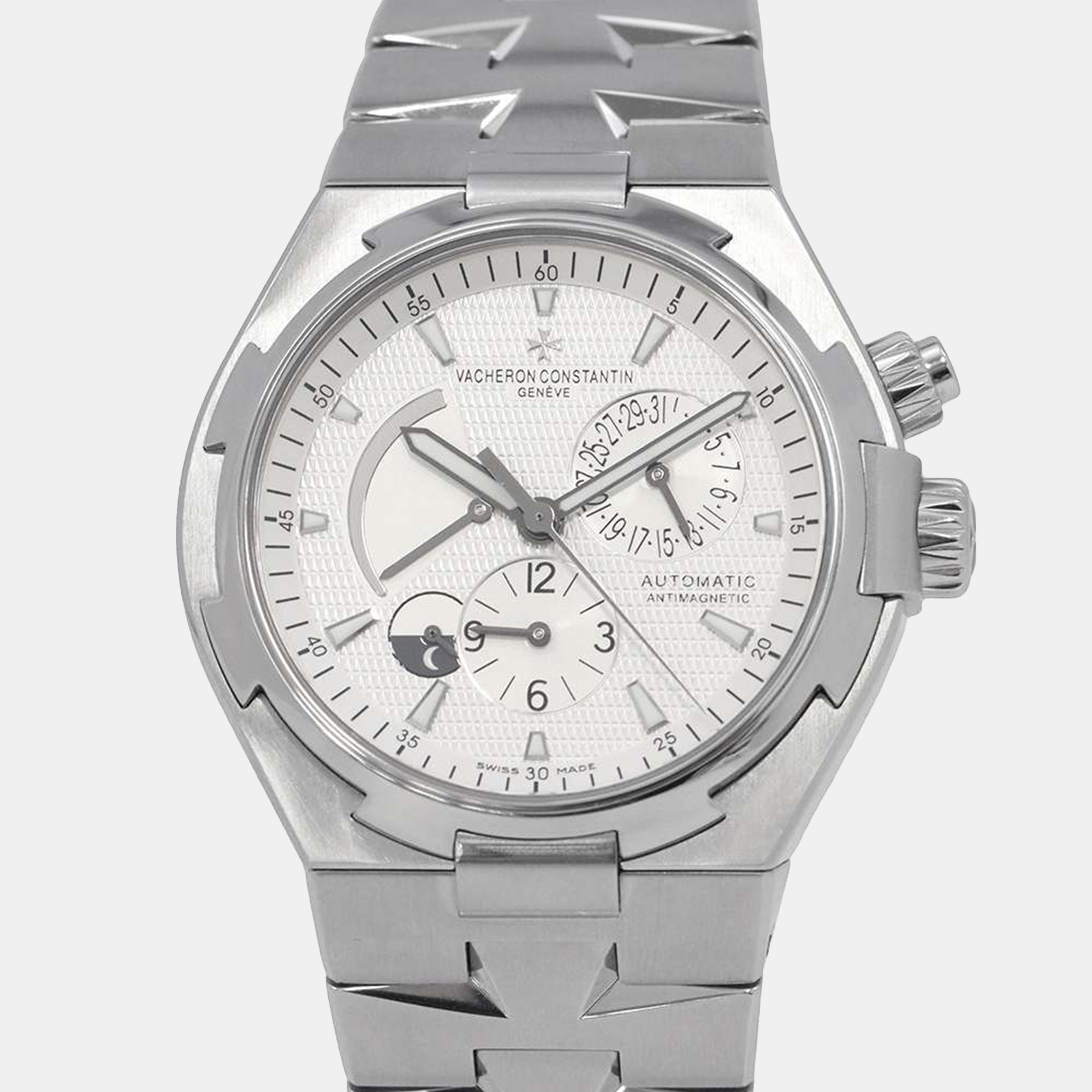 Vacheron Constantin Silver Stainless Steel Overseas 47450/B01A-9226 Automatic Men's Wristwatch 42 mm
Vacheron Constantin Silver Stainless Steel Overseas 47450/B01A-9226 Automatic Men's Wristwatch 42 mm