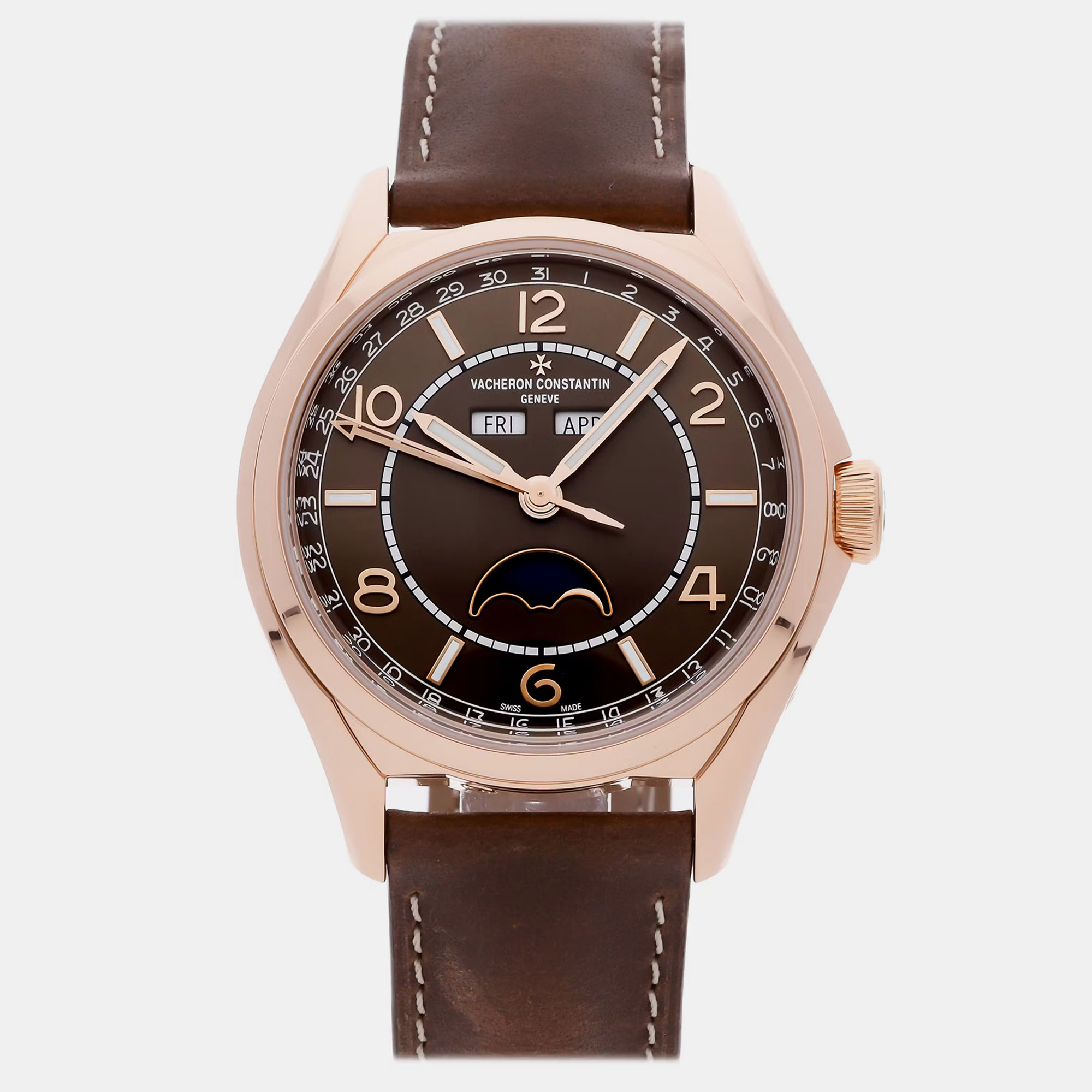 Pre-Owned Vacheron Constantin Fiftysix Complete Calendar 4000E/000R-B065, Brown
Pre-Owned Vacheron Constantin Fiftysix Complete Calendar 4000E/000R-B065, Brown