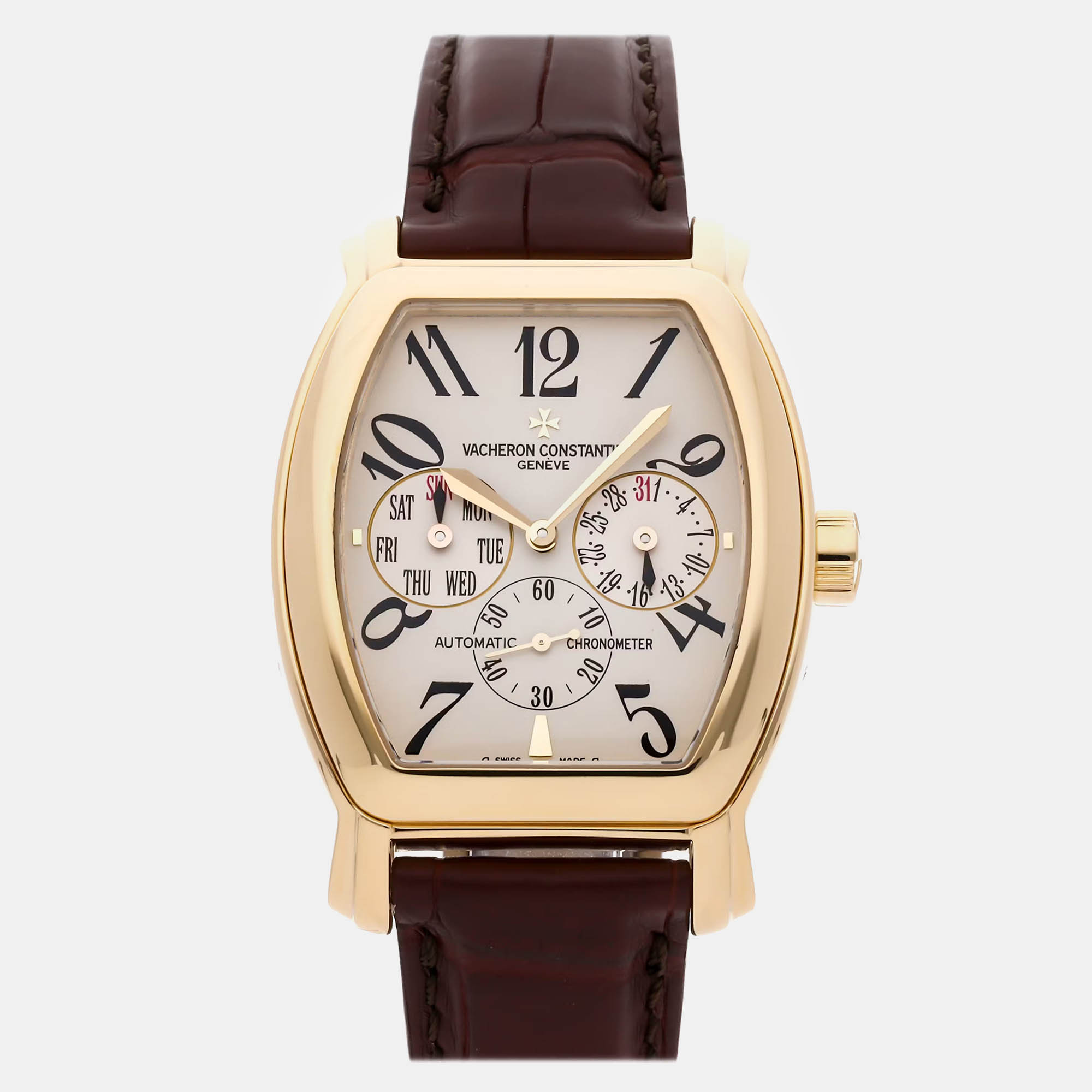 Pre-Owned Vacheron Constantin Royal Eagle Day/Date 42008/000J-8978, Silver
Pre-Owned Vacheron Constantin Royal Eagle Day/Date 42008/000J-8978, Silver