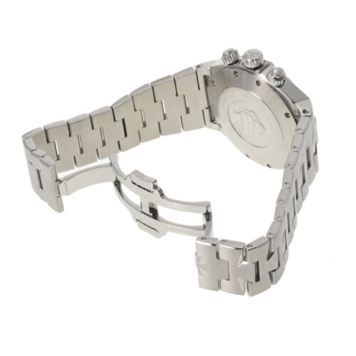 Vacheron Constantin Black Stainless Steel Overseas 9150/B01A-9320 Automatic Men's Wristwatch 42 Mm