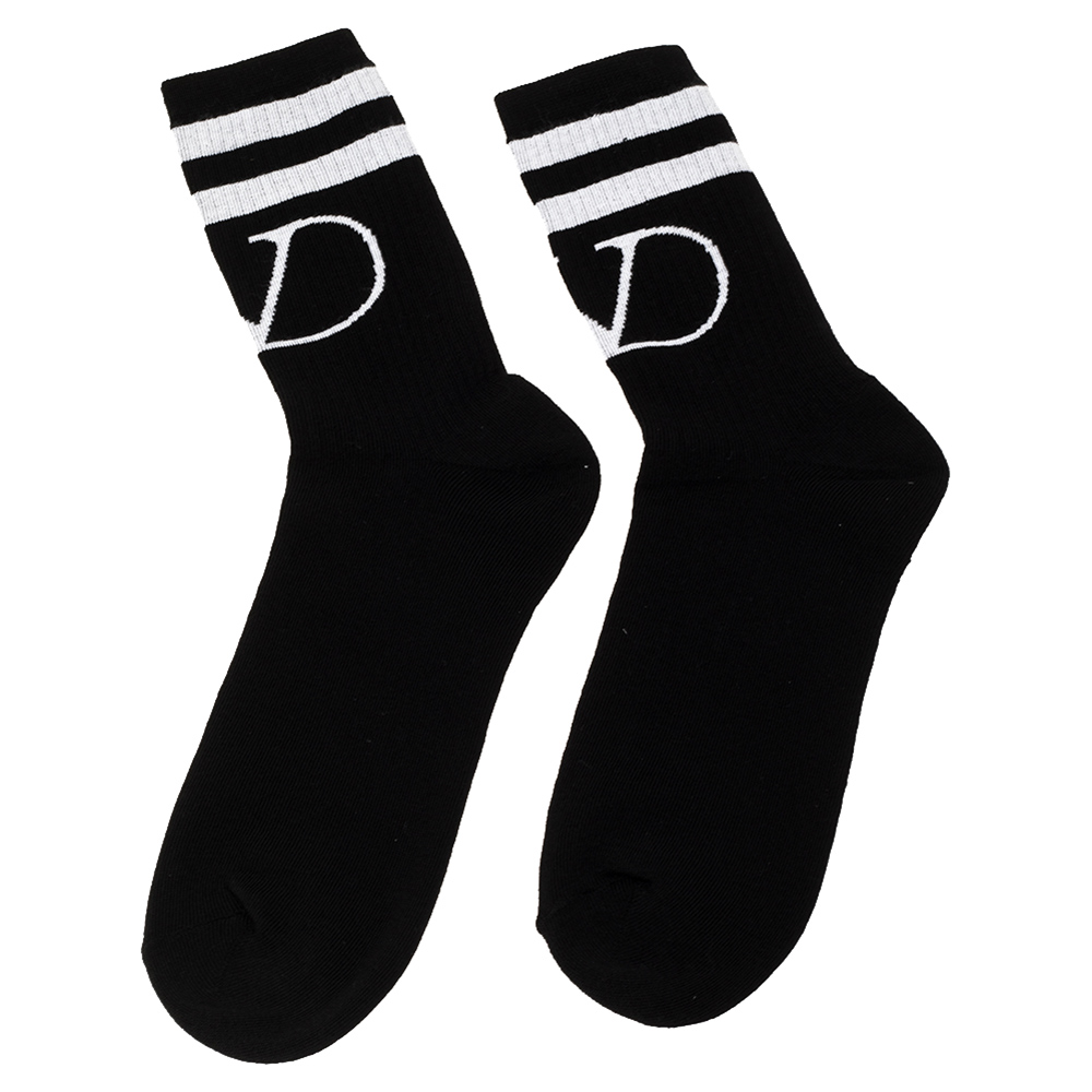 

Valentino Nero/Bianco VLOGO SIGNATURE Socks, Black