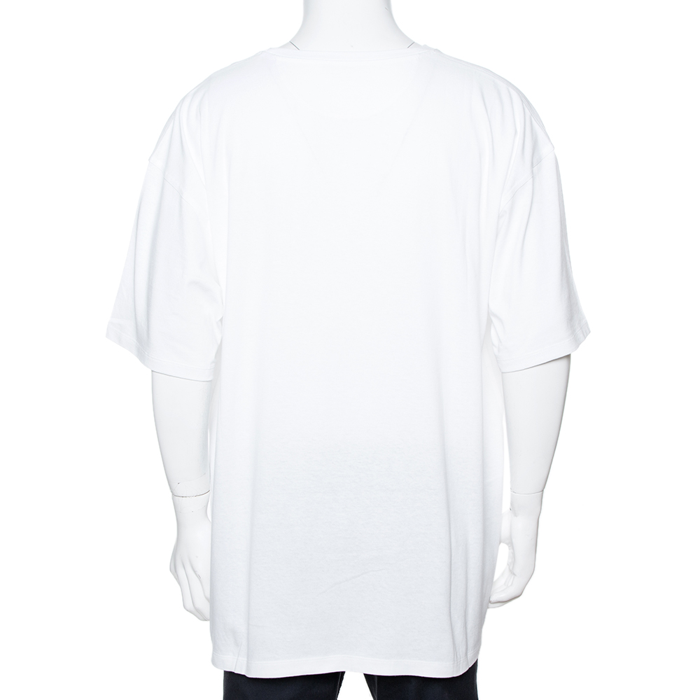 

Valentino Bianco/Go Logo Nero VLOGO SIGNATURE DREAMERS T-Shirt, White