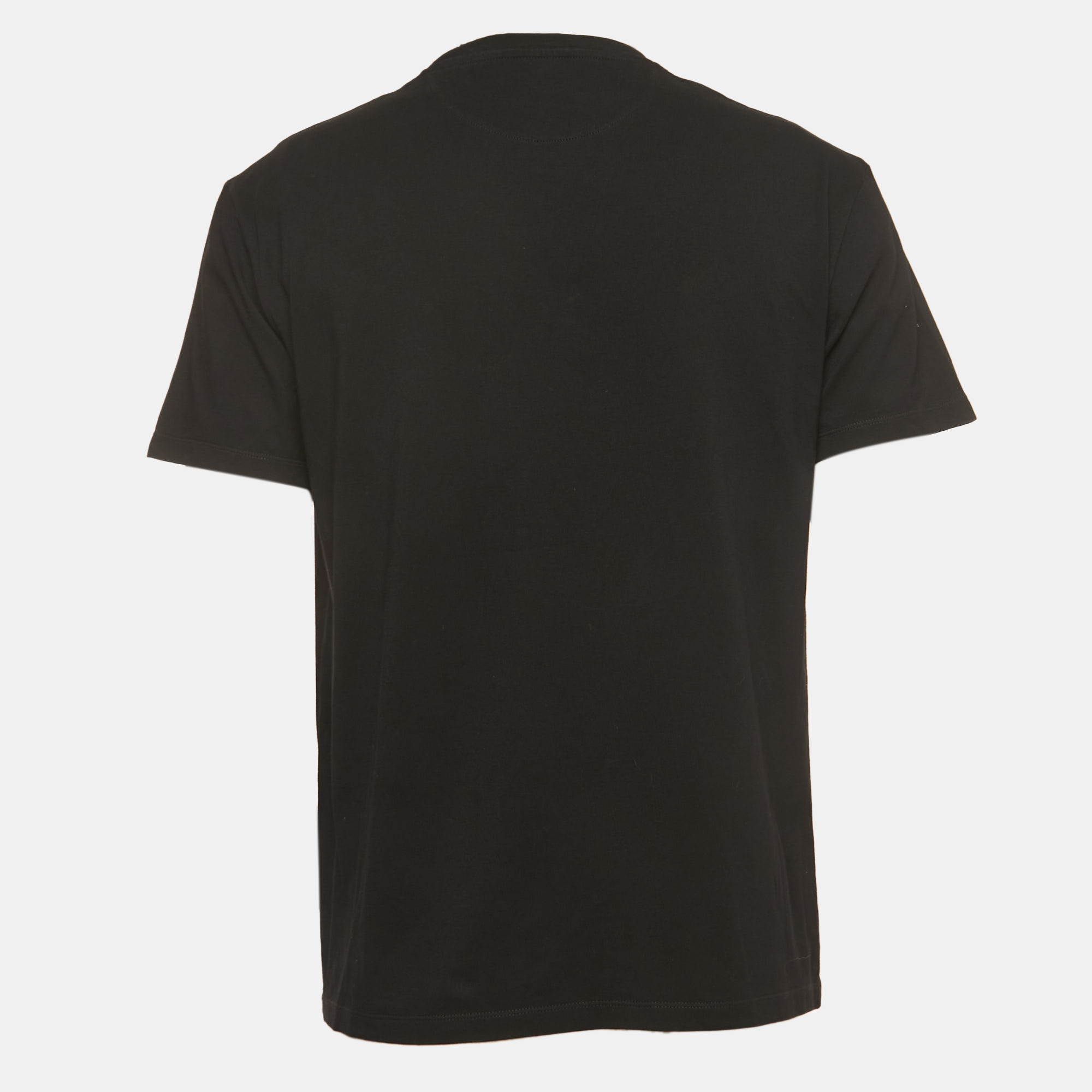 Valentino Black Logo Printed Cotton T-Shirt
Valentino Black Logo Printed Cotton T-Shirt