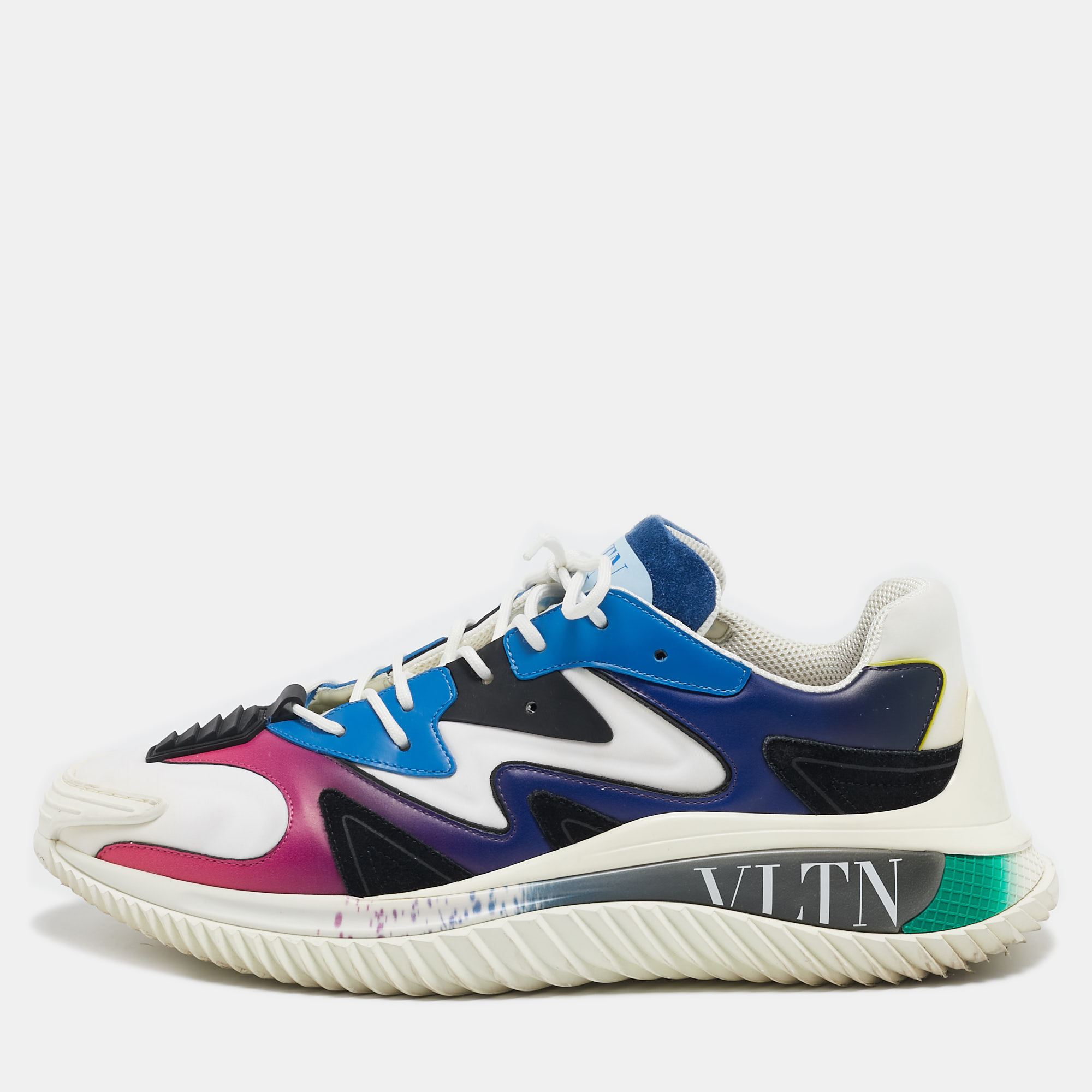 Valentino Multicolor Leather and Neoprene Wade Runner Sneakers Size
Valentino Multicolor Leather and Neoprene Wade Runner Sneakers Size