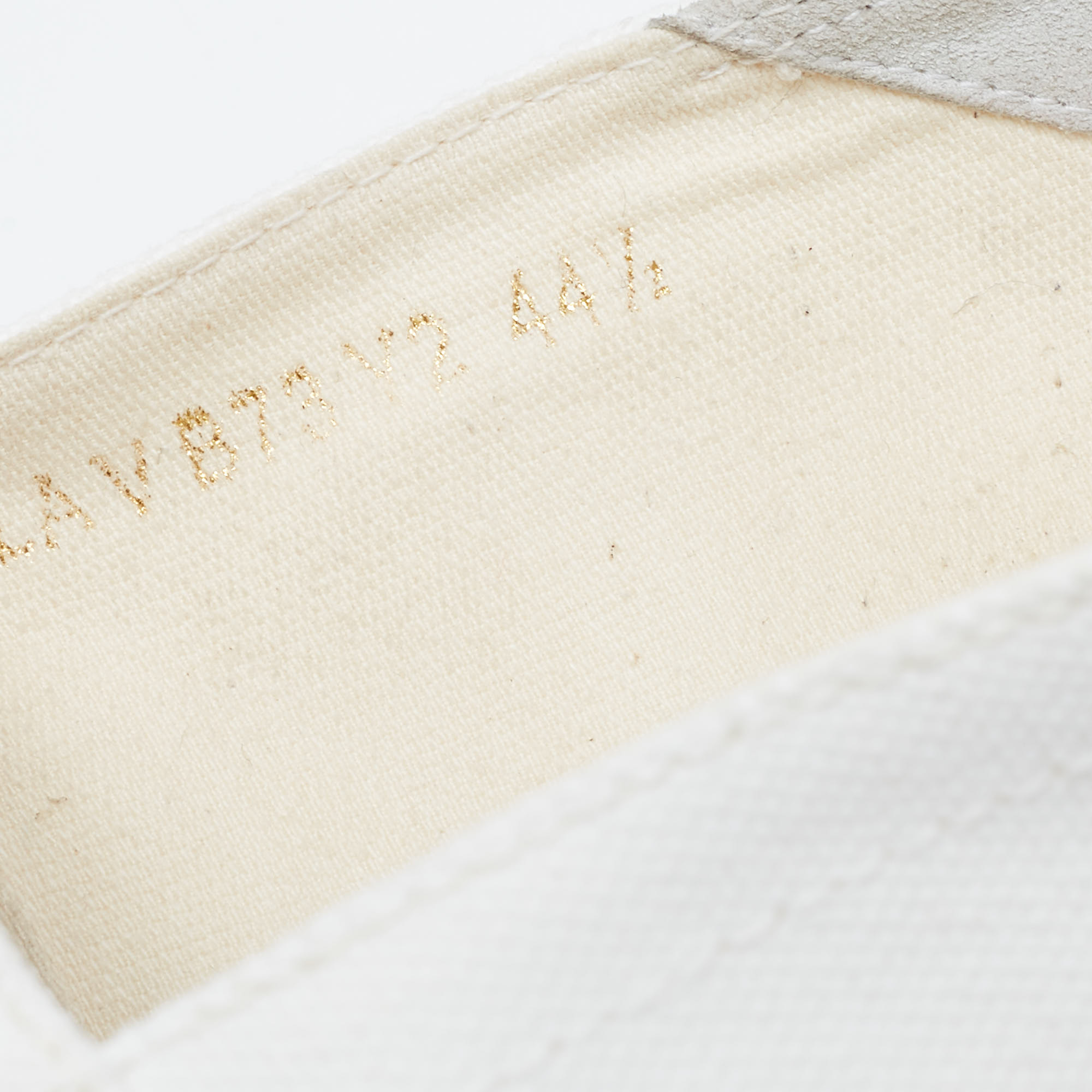 Valentino White Canvas VLogo Slip On Espadrilles Loafers Size 44.5