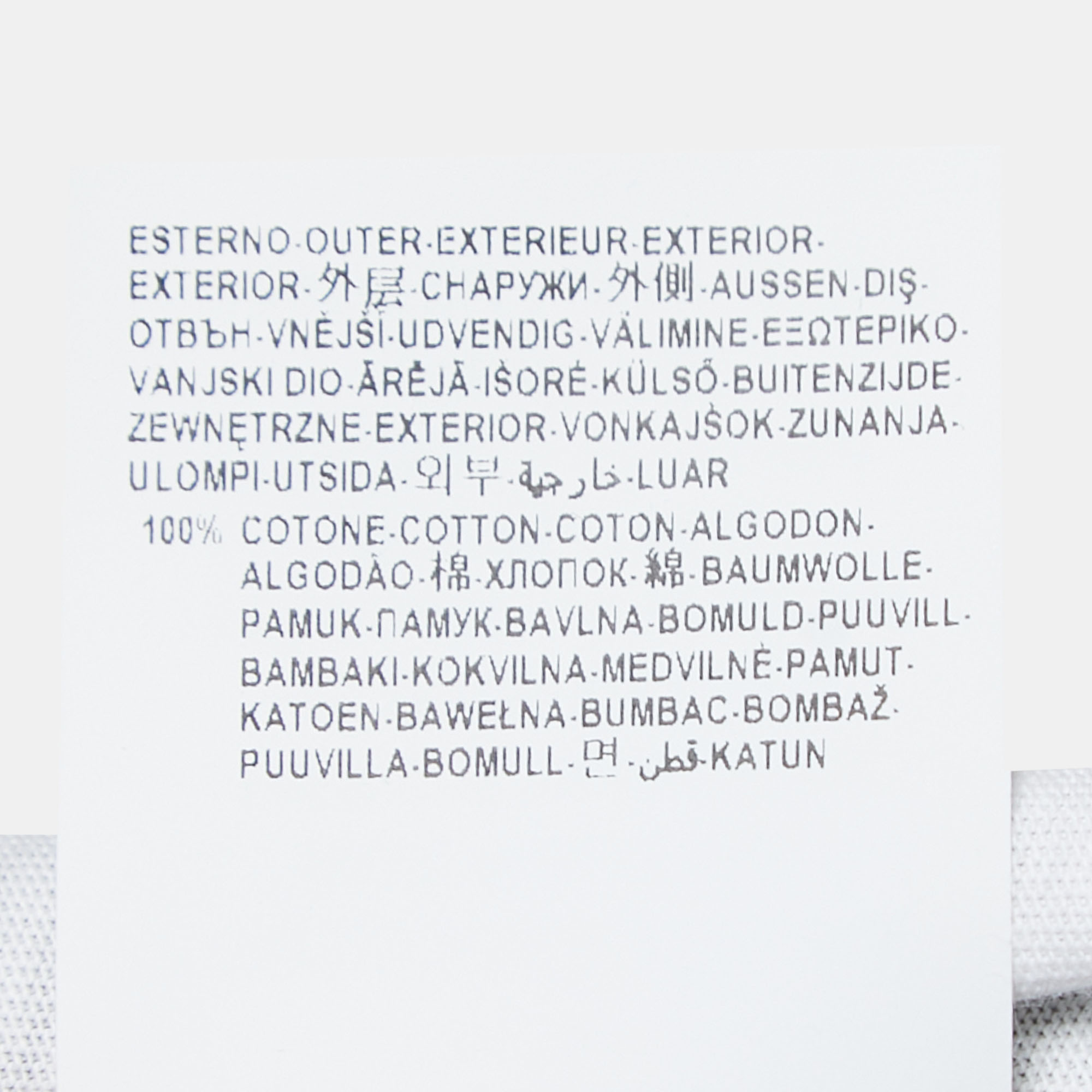 Versace Collection White Twirl Print Cotton Crew Neck T-Shirt XXL