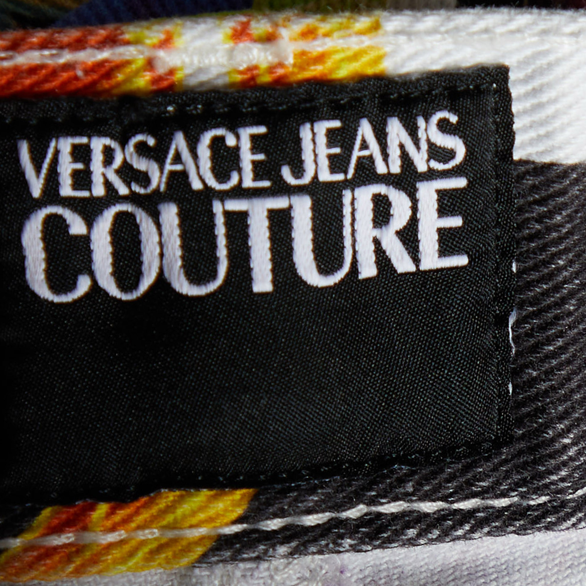 Versace Jeans Couture Multicolor Printed Denim Shorts S