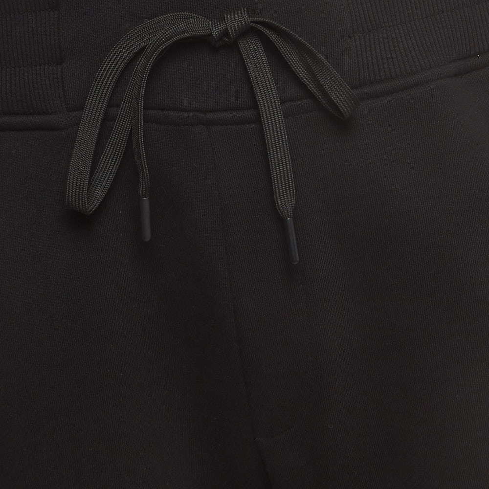 Versace Jeans Couture Black Logo Tape Detail Drawstring Track Pants L
