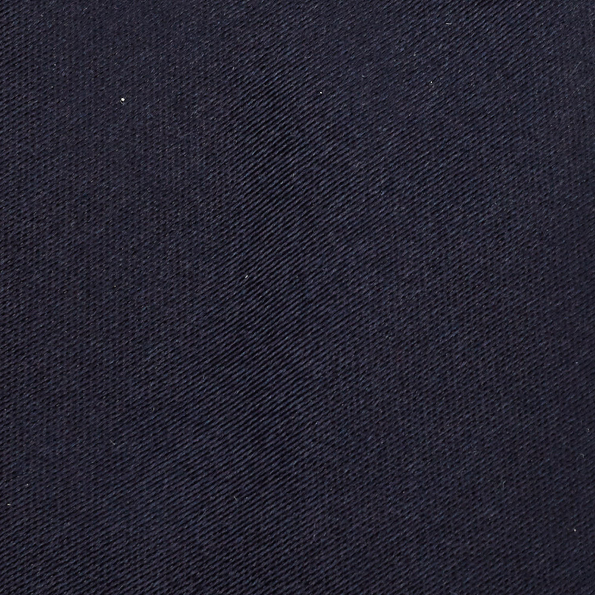 Versace Navy Blue Medusa Patterned Silk Tie