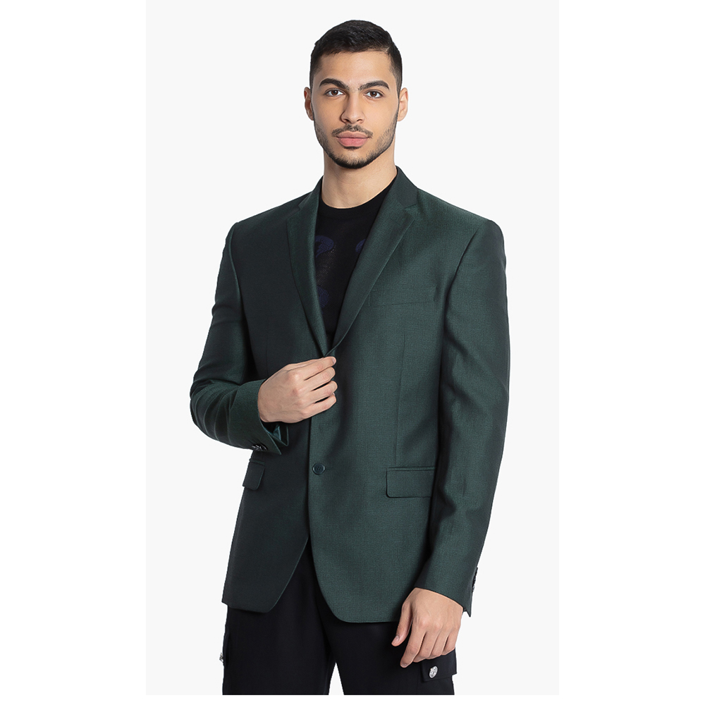 Versace Green Gianni Single-Breasted Suit Jacket XXL (IT 54)