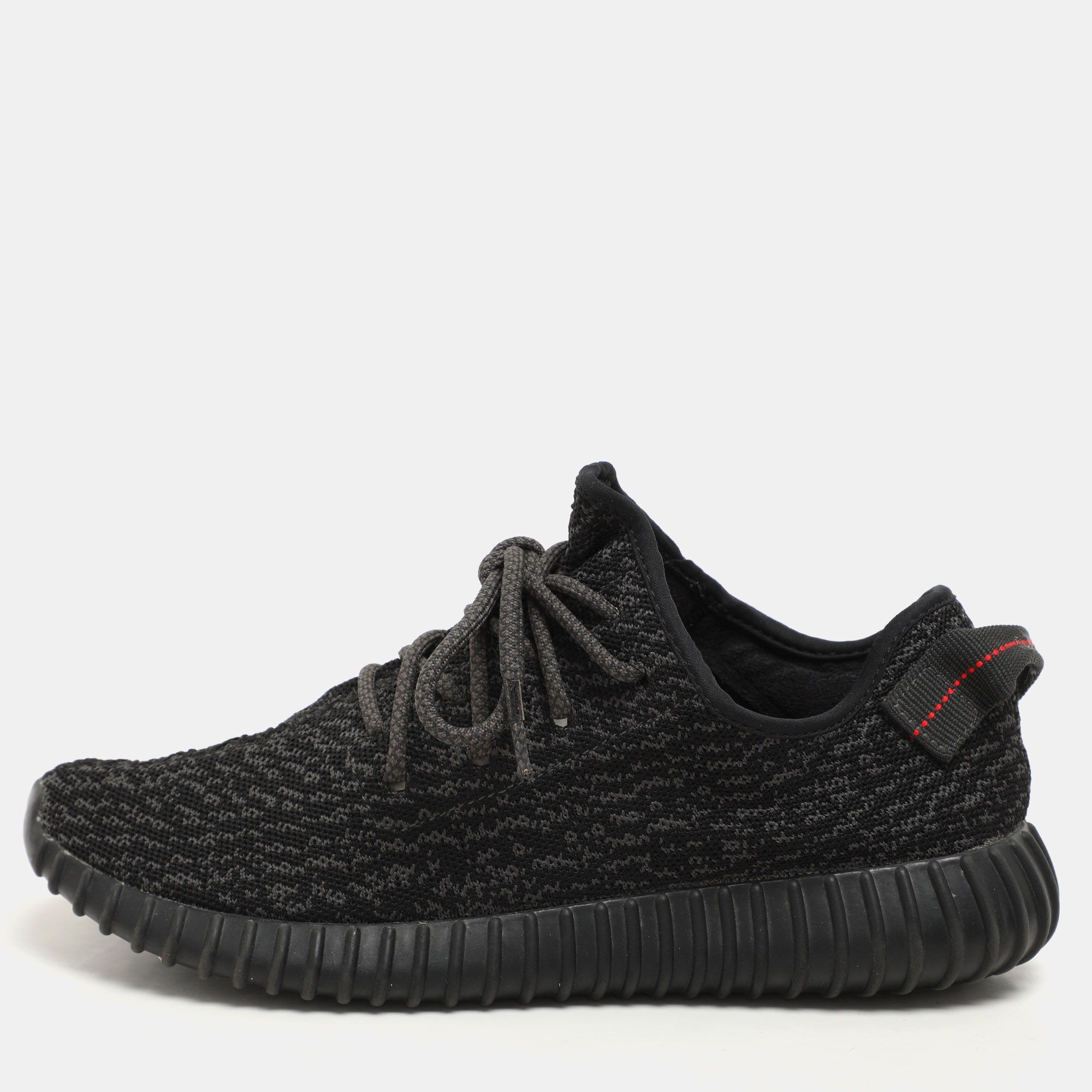 Yeezy x Adidas Pirate Black Knit Fabric Boost 350 V1 Lace Up Sneaker Size 42
Yeezy x Adidas Pirate Black Knit Fabric Boost 350 V1 Lace Up Sneaker Size 42