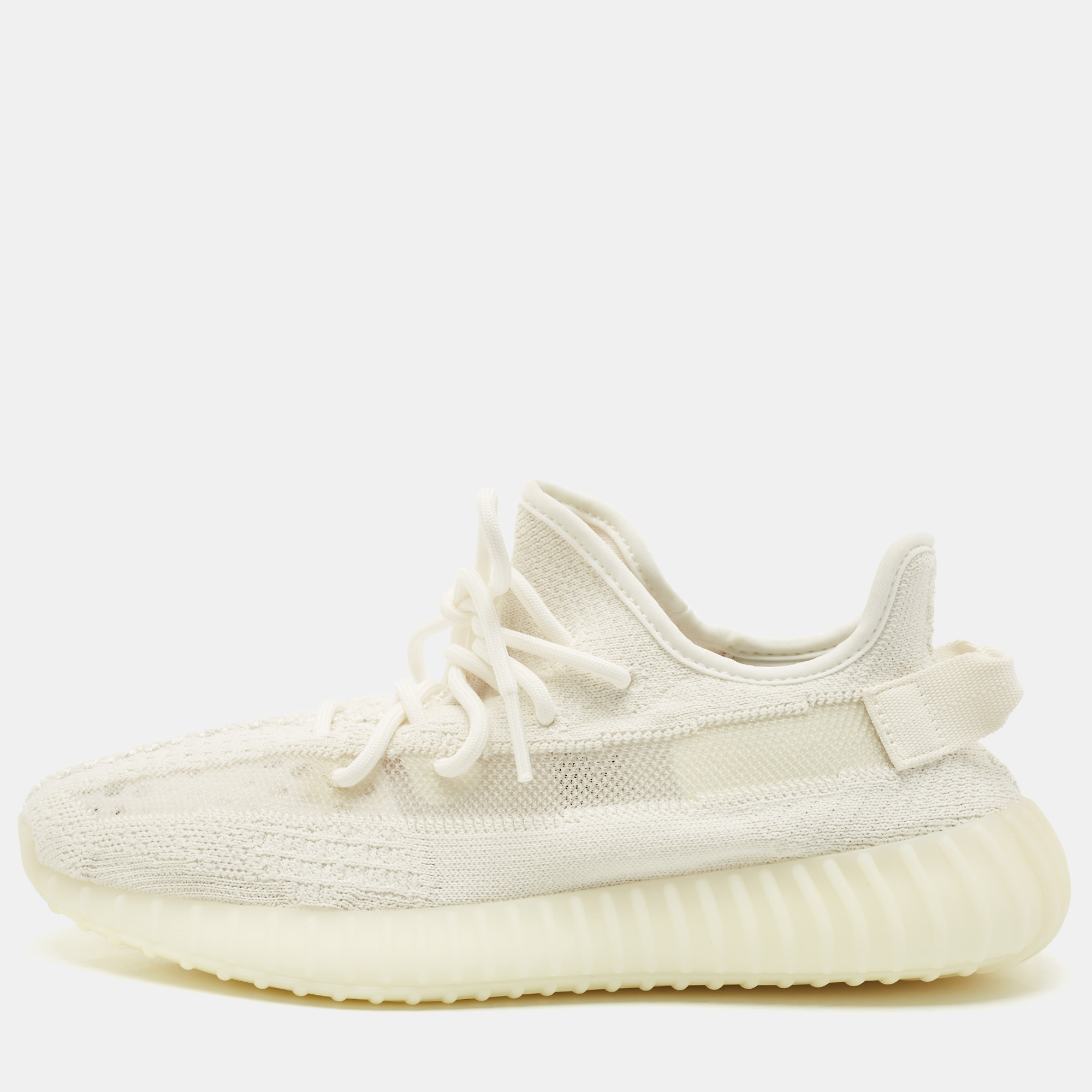Yeezy x Adidas Off White Knit Fabric Boost 350 V2 Bone Sneakers Size 42 2/3
Yeezy x Adidas Off White Knit Fabric Boost 350 V2 Bone Sneakers Size 42 2/3