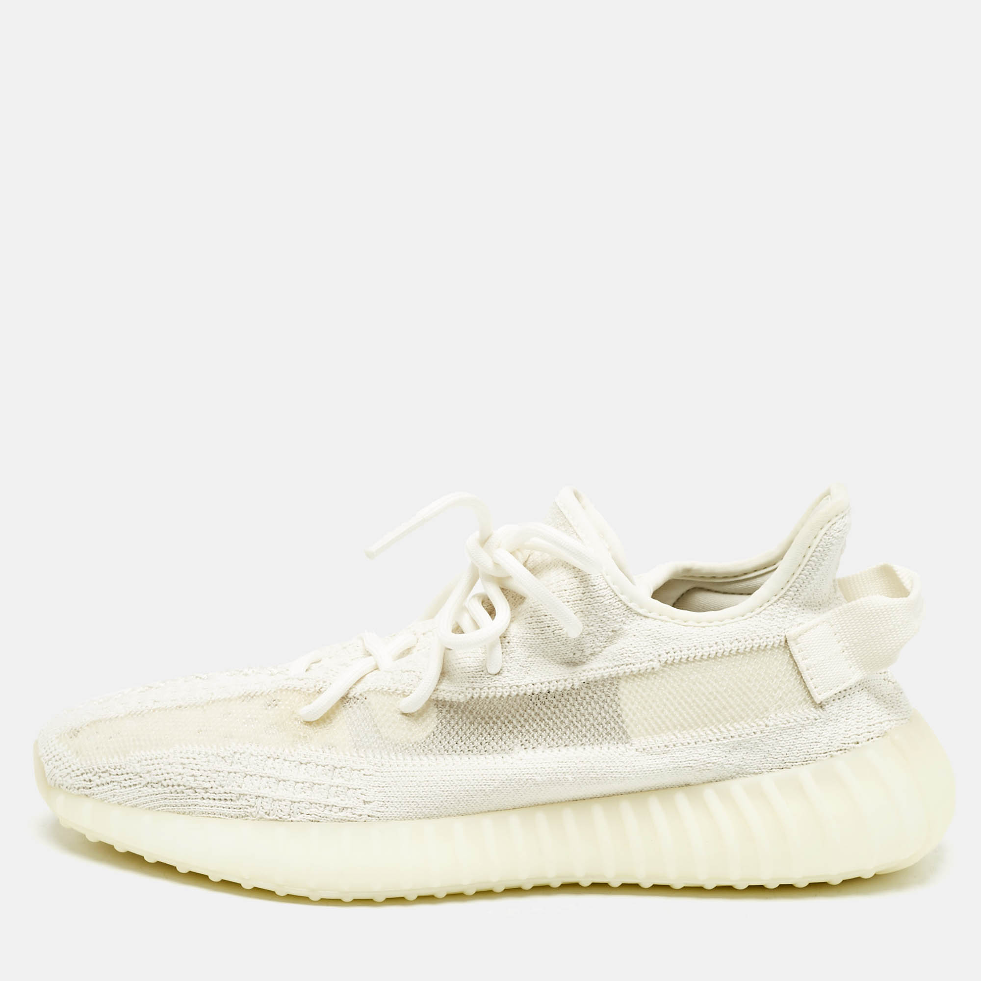 Yeezy x Adidas Off White Knit Fabric Boost 350 V2 Bone Sneakers Size 43 1/3
Yeezy x Adidas Off White Knit Fabric Boost 350 V2 Bone Sneakers Size 43 1/3