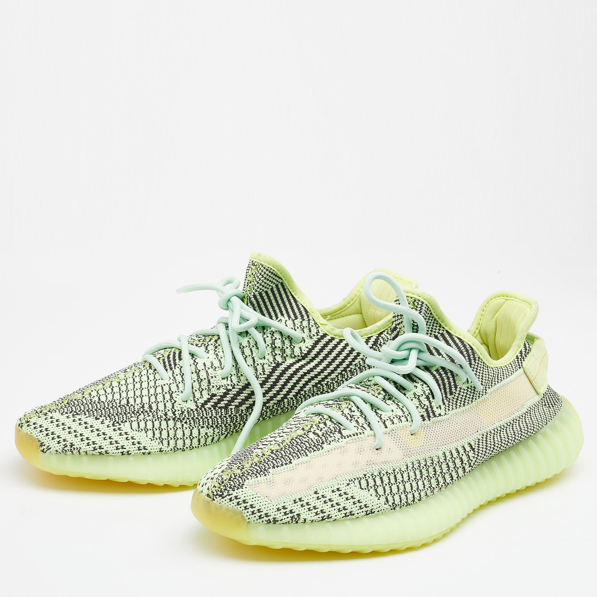 Yeezy x Adidas Neon Yellow Knit Fabric Yezreel Non-Reflective Boost 350 V2 Sneakers Size 44 2/3
Yeezy x Adidas Neon Yellow Knit Fabric Yezreel Non-Reflective Boost 350 V2 Sneakers Size 44 2/3