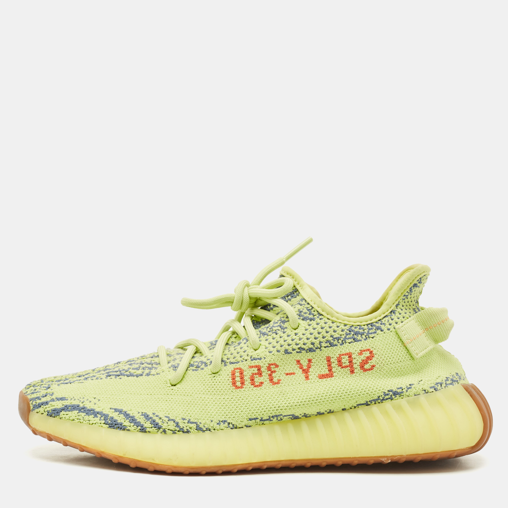 Yeezy x Adidas Neon Yellow Knit Fabric Boost 350 V2 Semi Frozen Yellow Sneakers Size 42 2/3
Yeezy x Adidas Neon Yellow Knit Fabric Boost 350 V2 Semi Frozen Yellow Sneakers Size 42 2/3